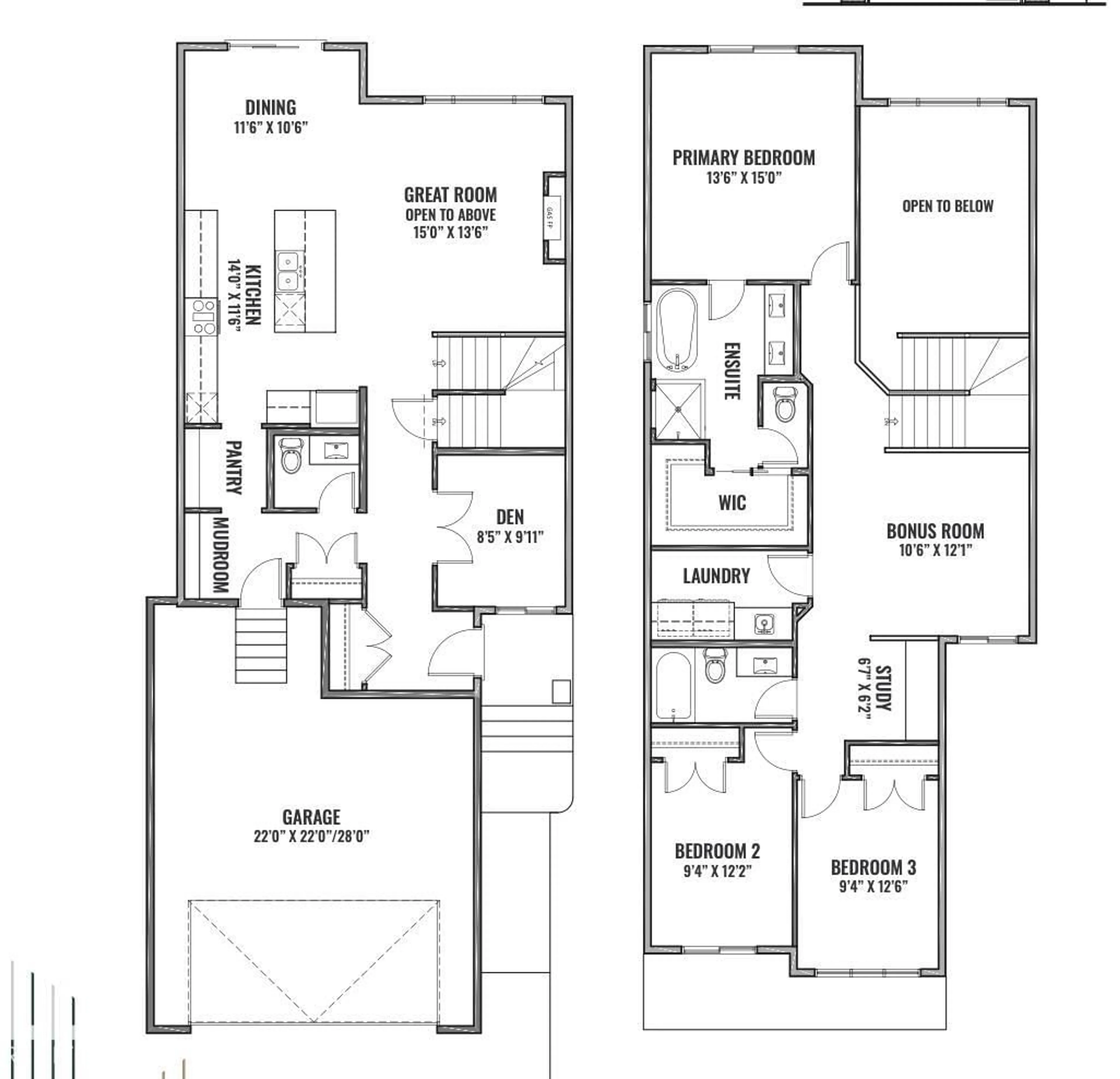 Floor plan for 75 CHARTRES CL, St. Albert Alberta T8T2E1