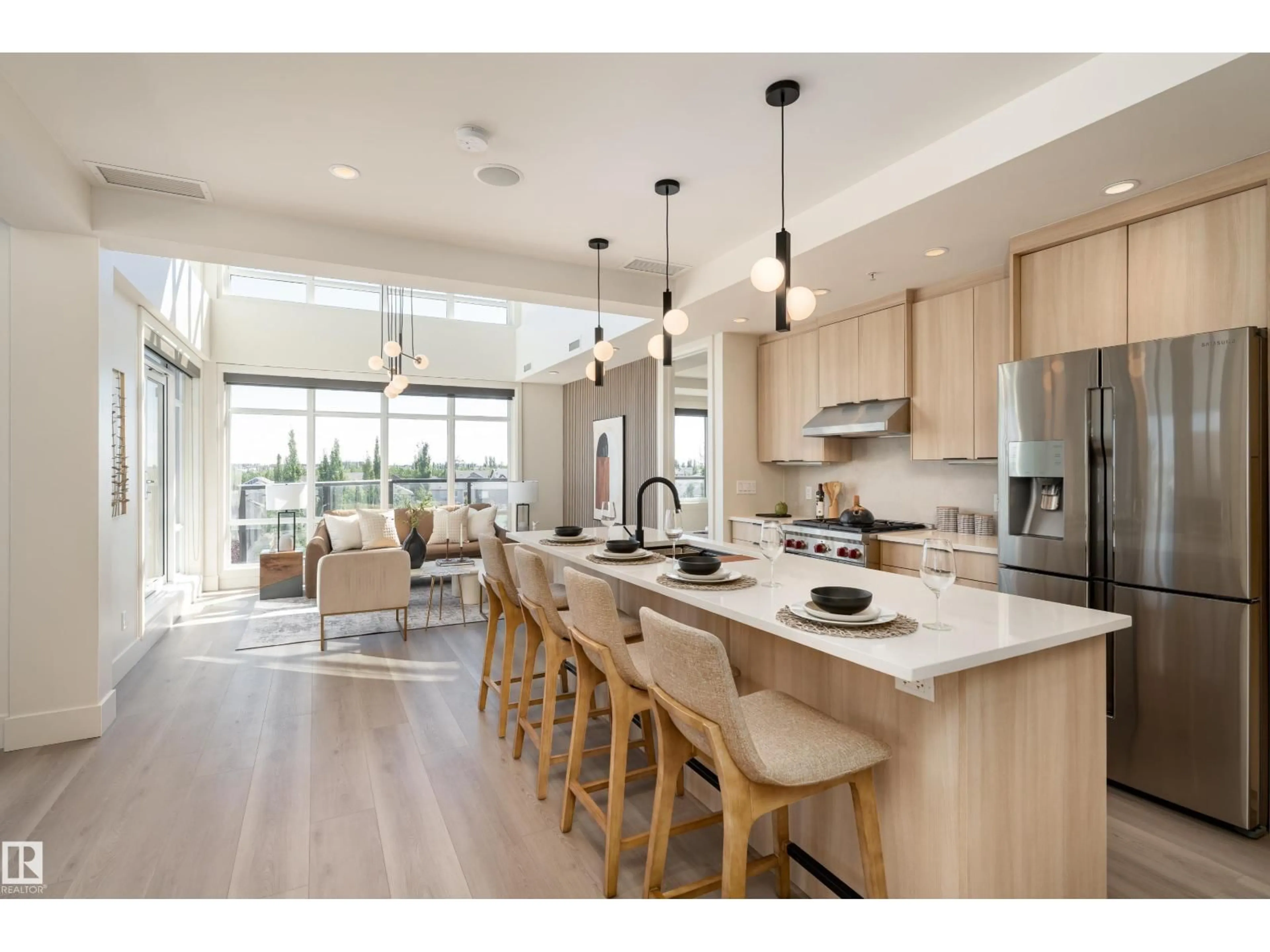 Open concept kitchen, unknown for #401 - 1350 WINDERMERE WY, Edmonton Alberta T6W2J3