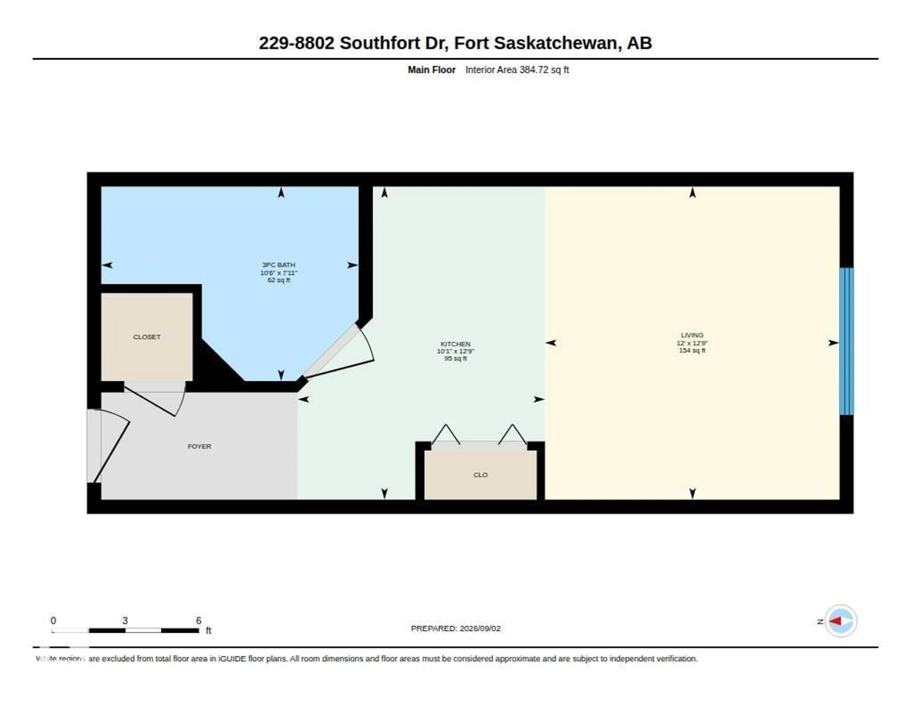 Floor plan for 8802 - 229 SOUTHFORT DR, Fort Saskatchewan Alberta T8L4R6