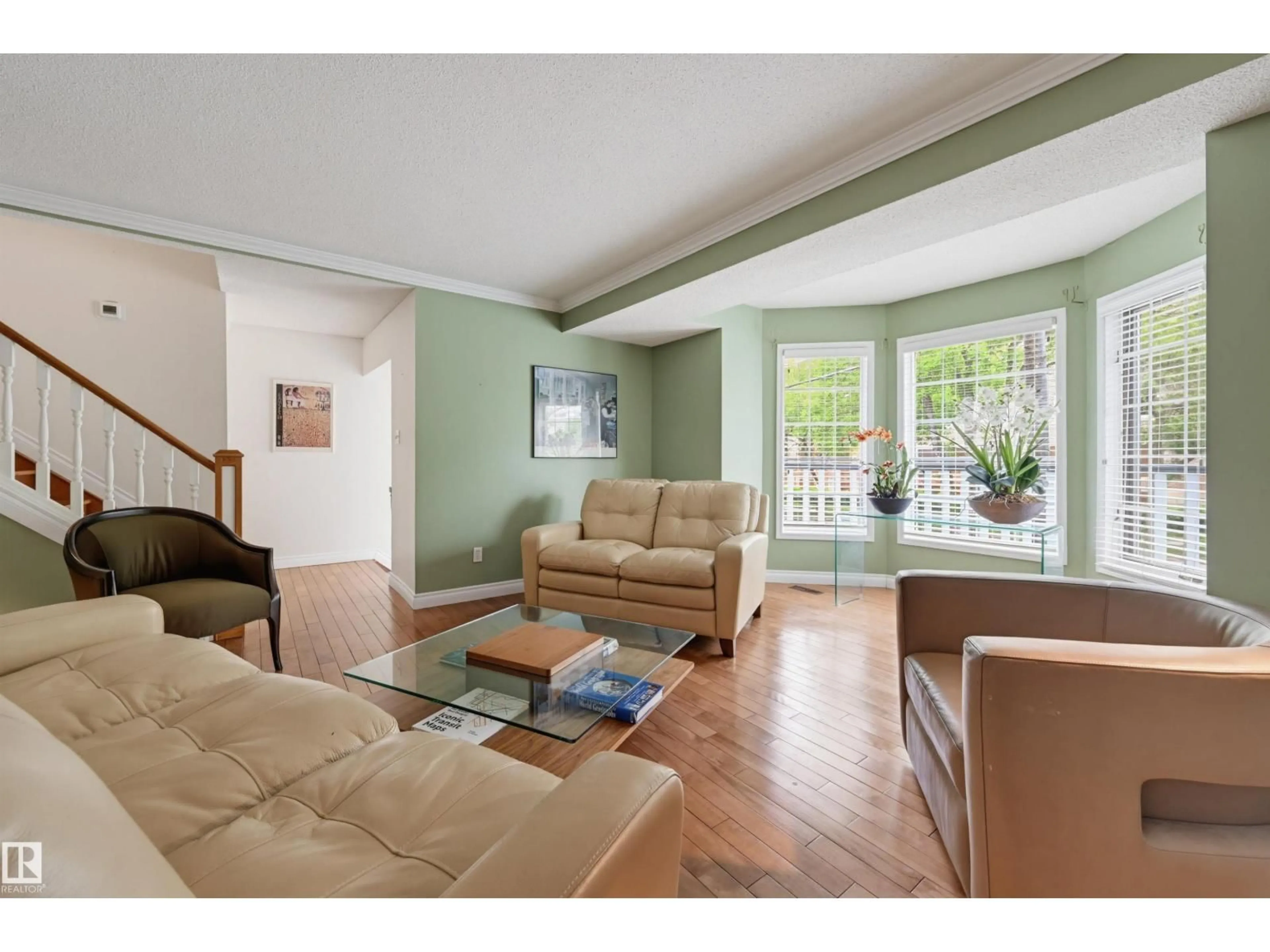 Living room with furniture, unknown for NW - 11107 98 AV, Edmonton Alberta T5K0E1