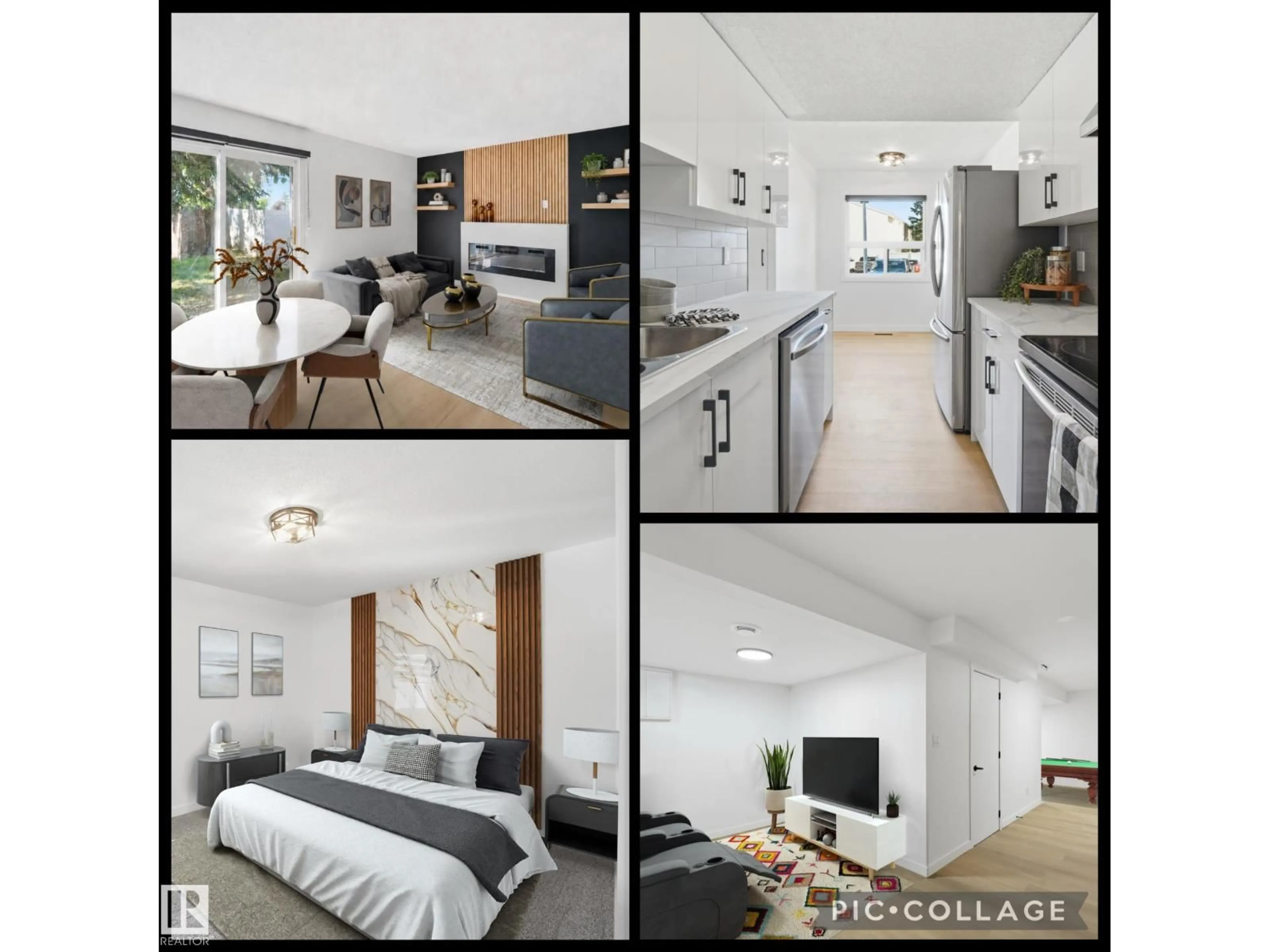 Open concept kitchen, unknown for NW - 21 LAKEWOOD VG, Edmonton Alberta T6K2B3