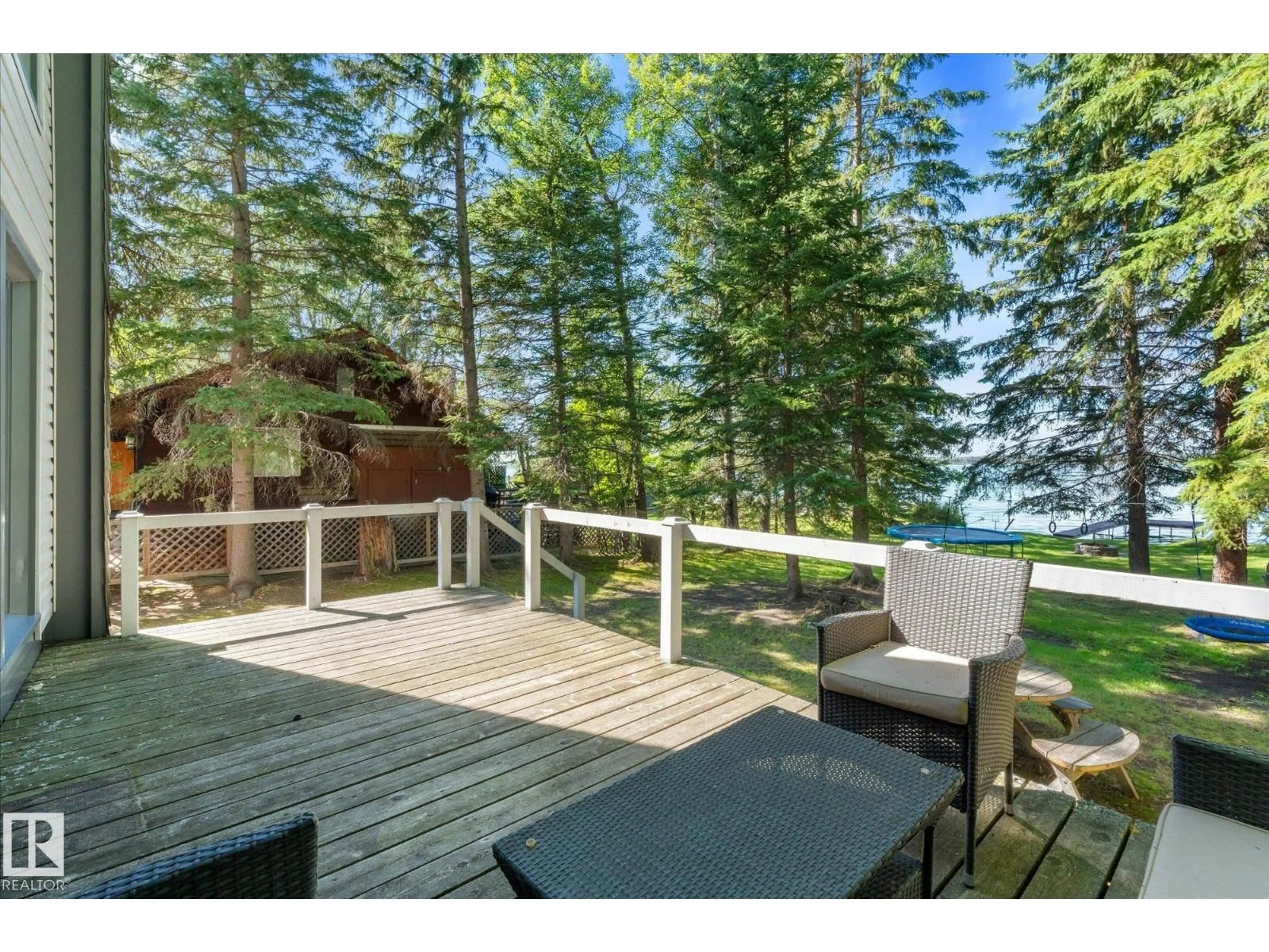 Patio, water/lake/river/ocean view for 13 ASPEN AV, Rural Lac Ste. Anne County Alberta T0E1H0