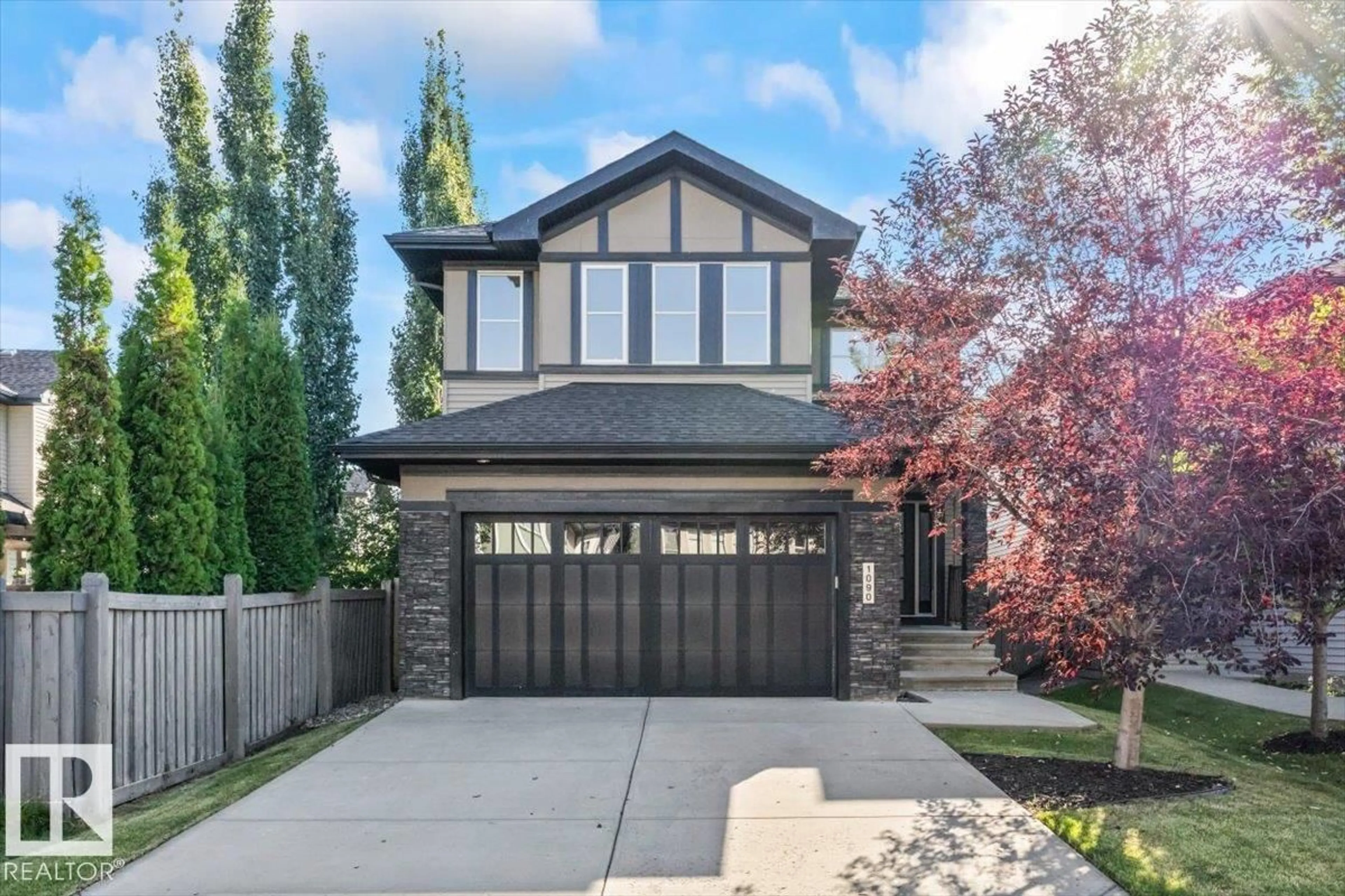 Home with brick exterior material, street for SW - 1090 ARMITAGE CR, Edmonton Alberta T6W0H2