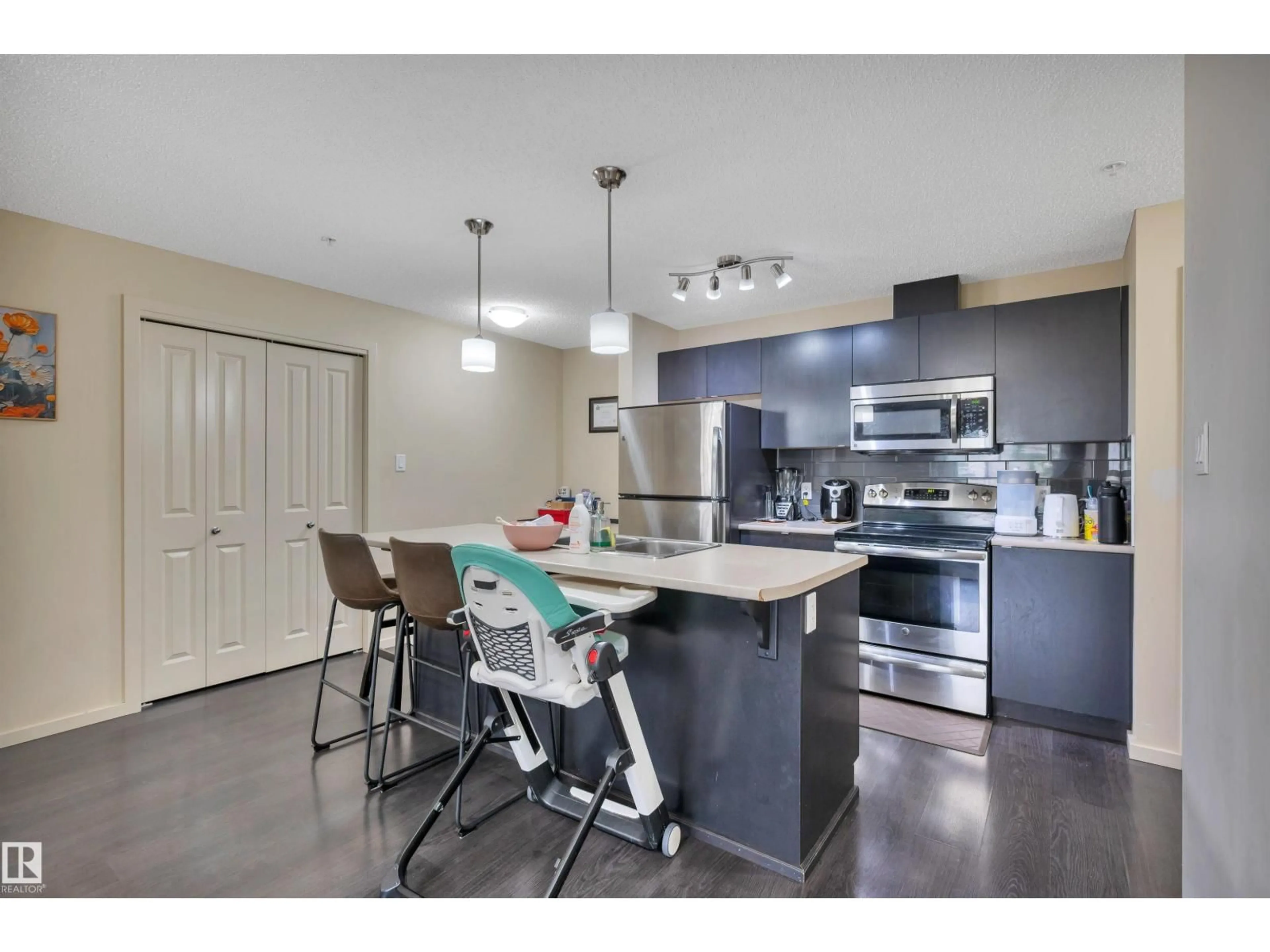Open concept kitchen, unknown for #216 - 340 WINDERMERE RD, Edmonton Alberta T6W0R1