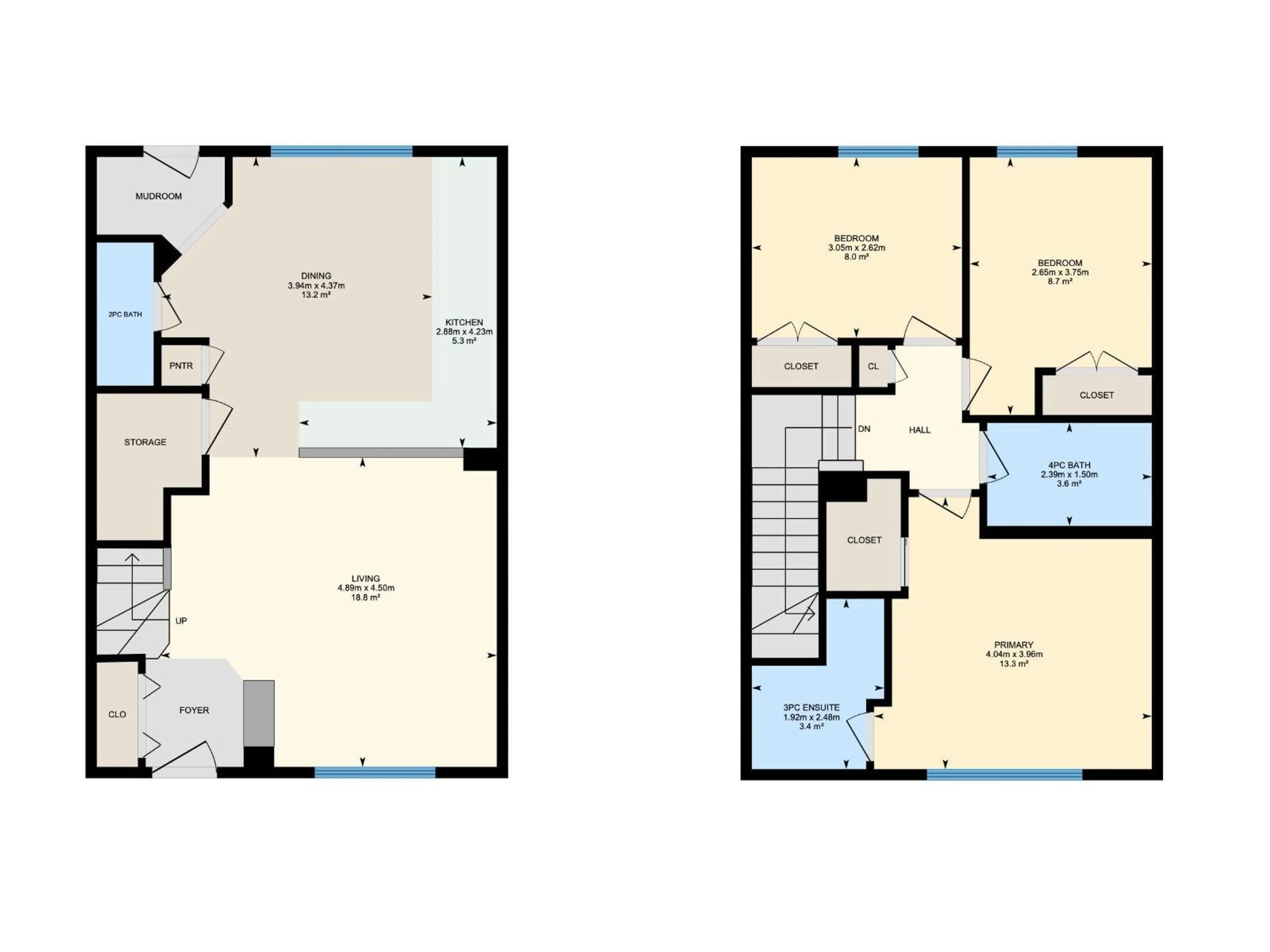 Floor plan for NW - 5632 203 ST, Edmonton Alberta T6M0B2