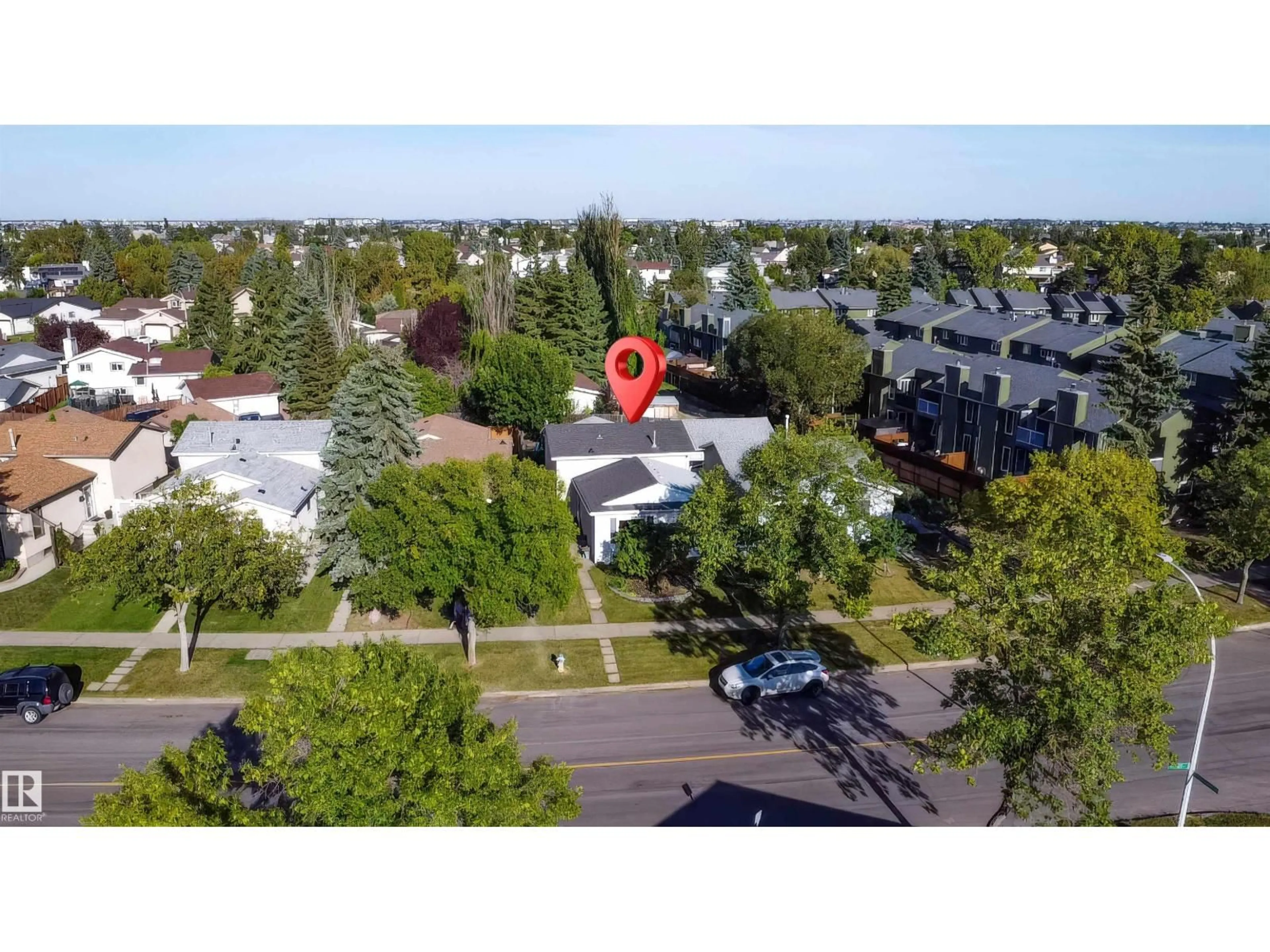 A pic from outside/outdoor area/front of a property/back of a property/a pic from drone, street for NW - 17005 95 ST, Edmonton Alberta T5Z2A7