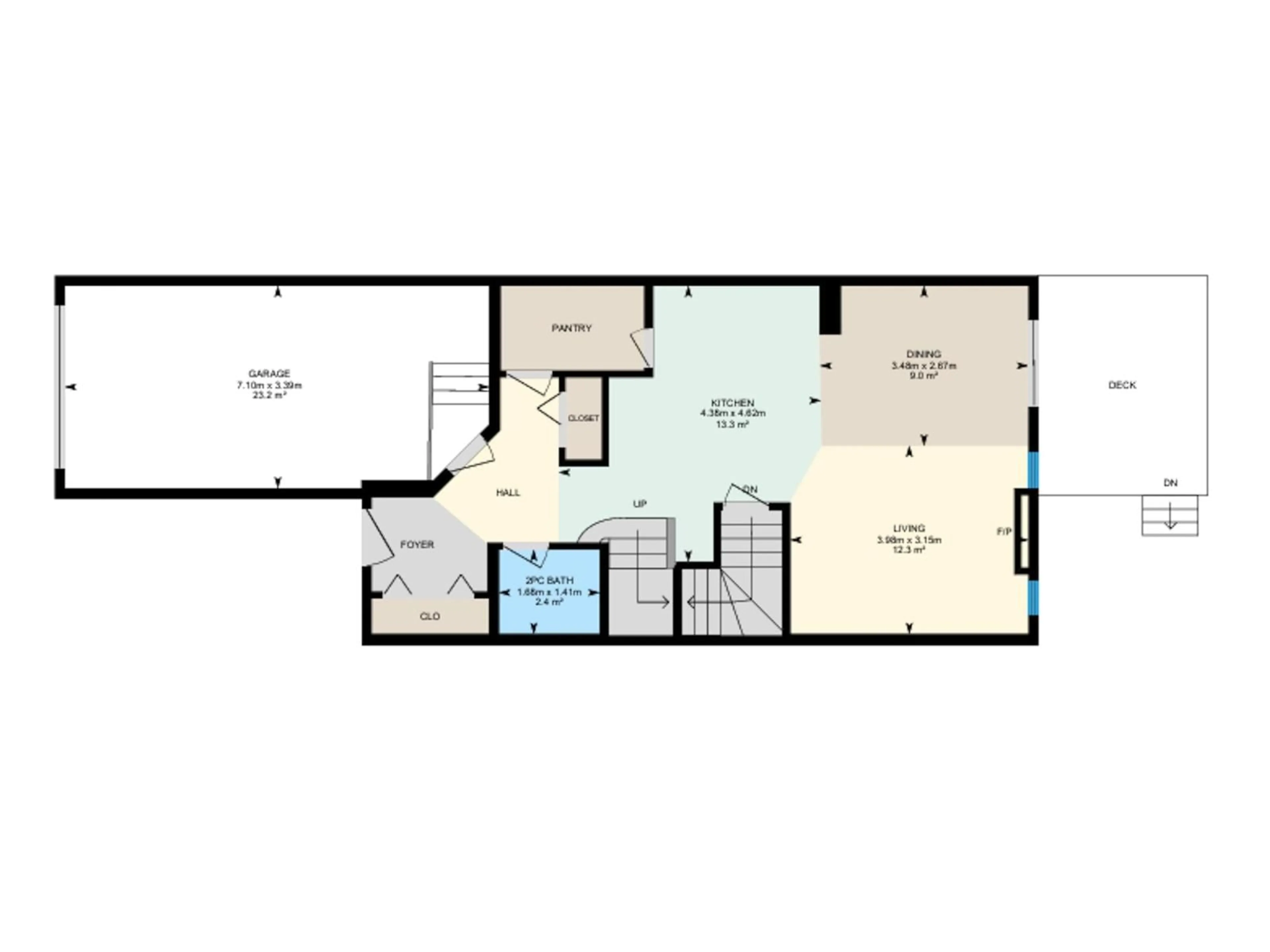 Floor plan for SW - 612 175A ST, Edmonton Alberta T6W2G5