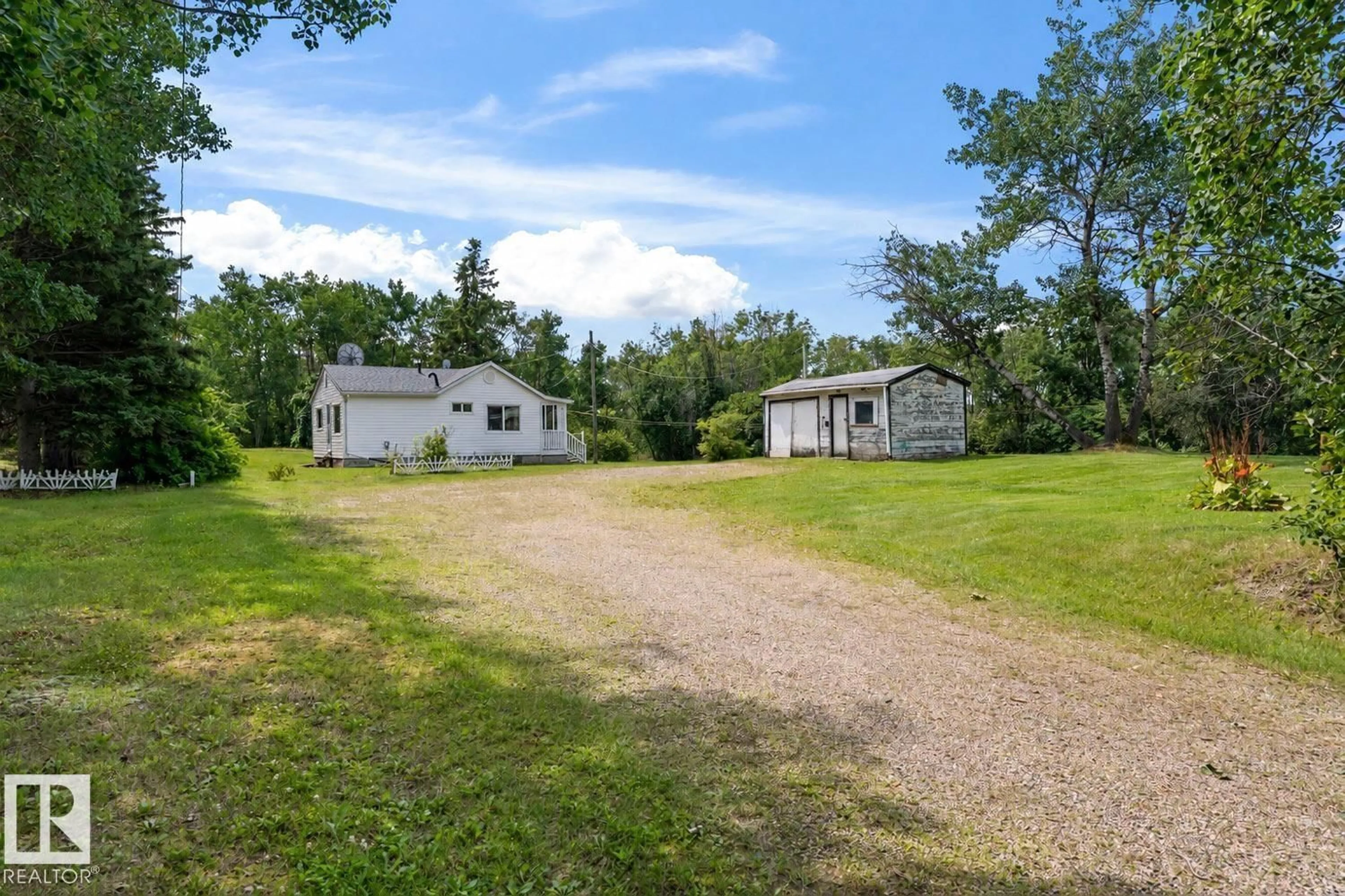 A pic from outside/outdoor area/front of a property/back of a property/a pic from drone, unknown for 42201 TWP RD 624, Rural Bonnyville M.D. Alberta T9M1P1