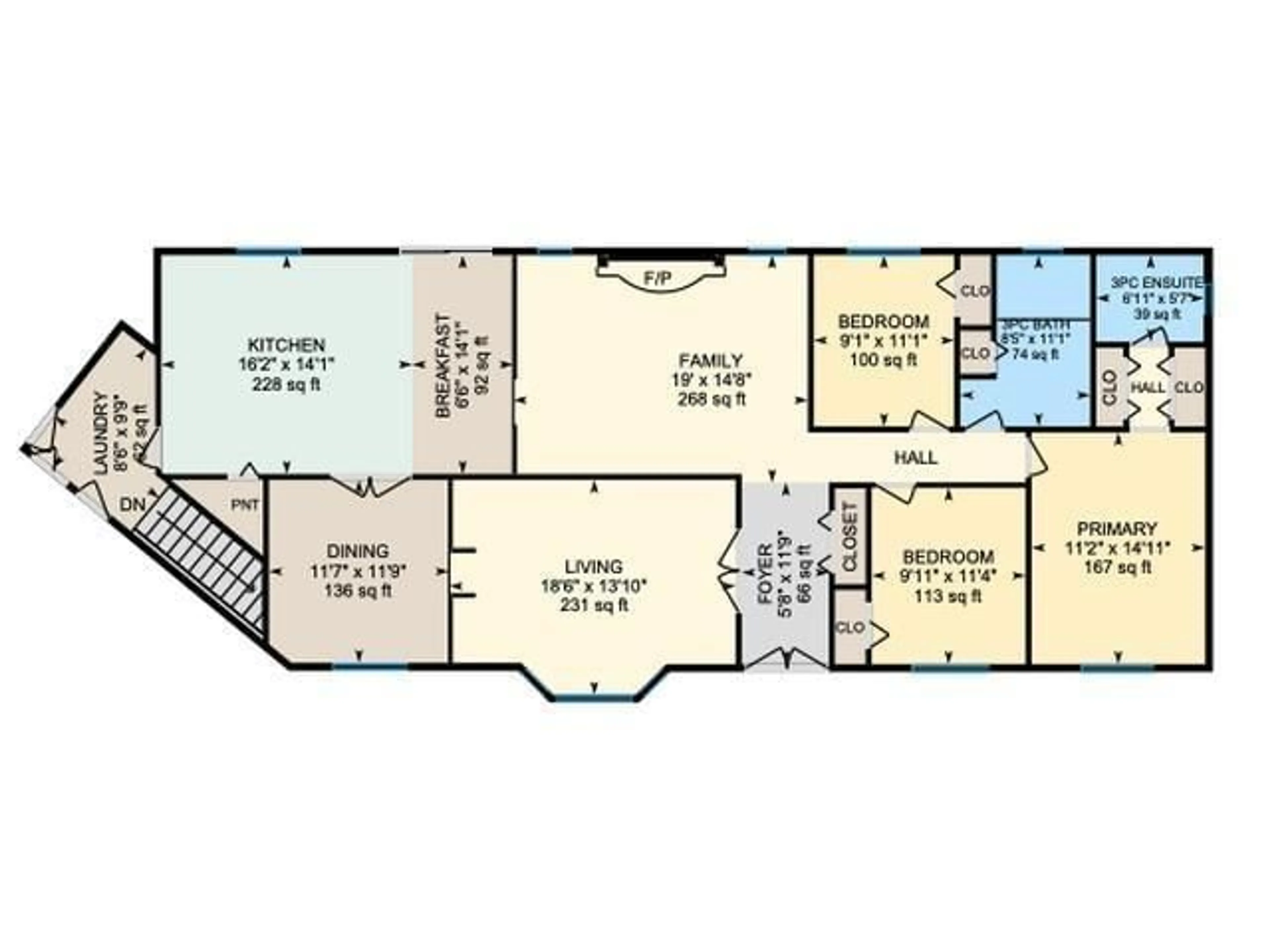 Floor plan for 1090 50242 RGE RD 244A, Rural Leduc County Alberta T4X0P4