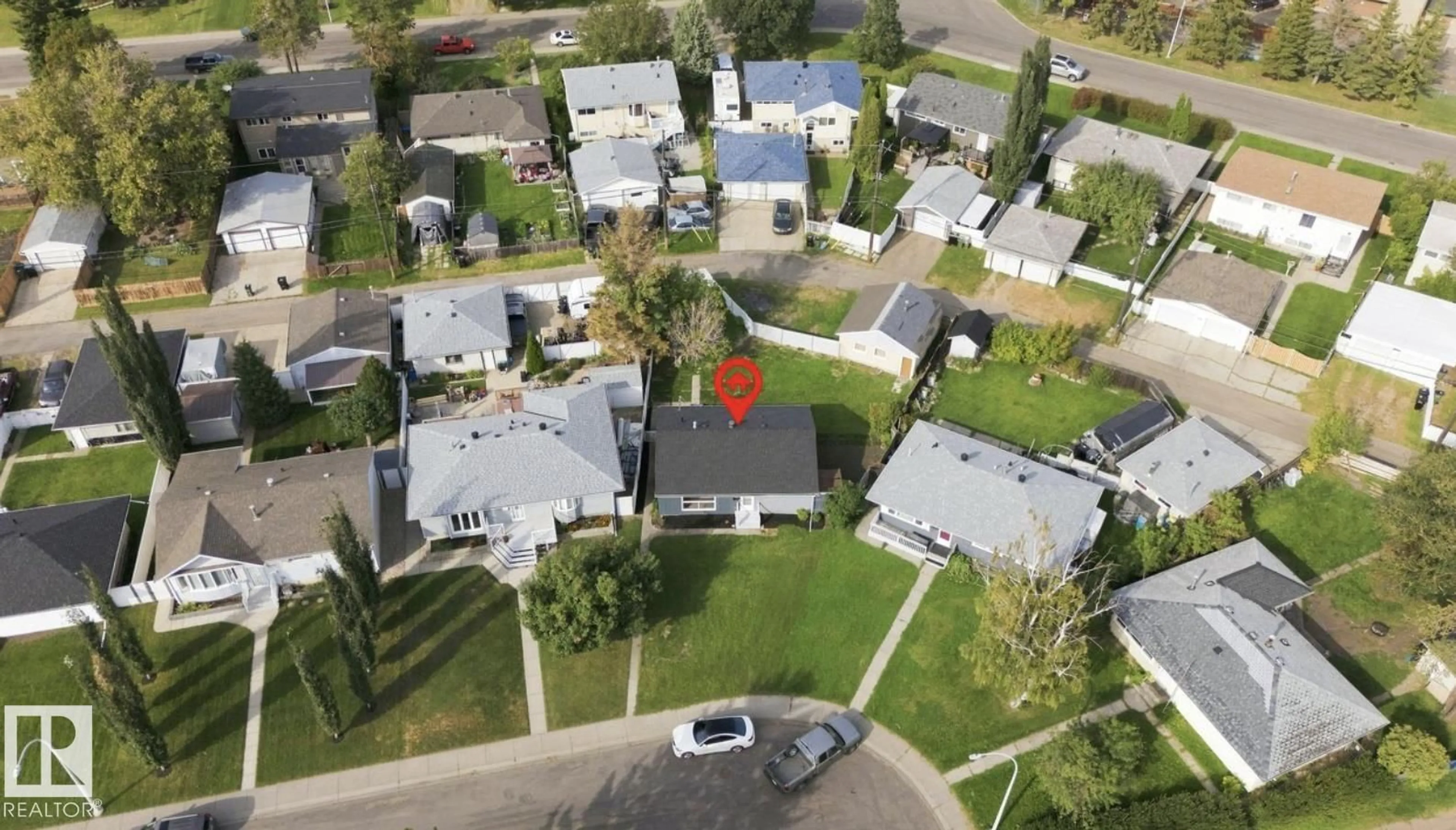A pic from outside/outdoor area/front of a property/back of a property/a pic from drone, street for 15812 110A AV, Edmonton Alberta T5P1H7