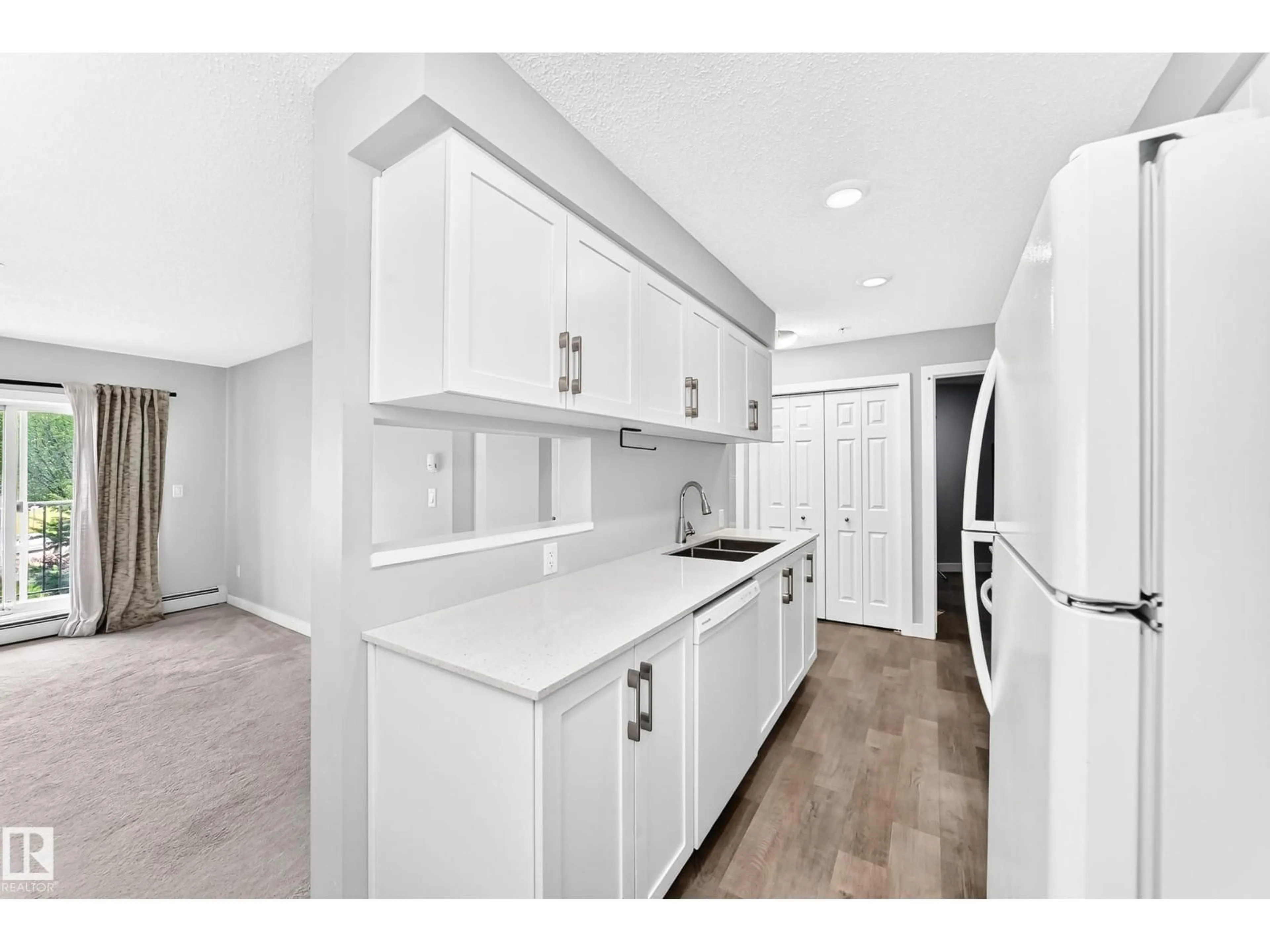 Open concept kitchen, unknown for #220 - 11511 27 AV, Edmonton Alberta T6J7J8
