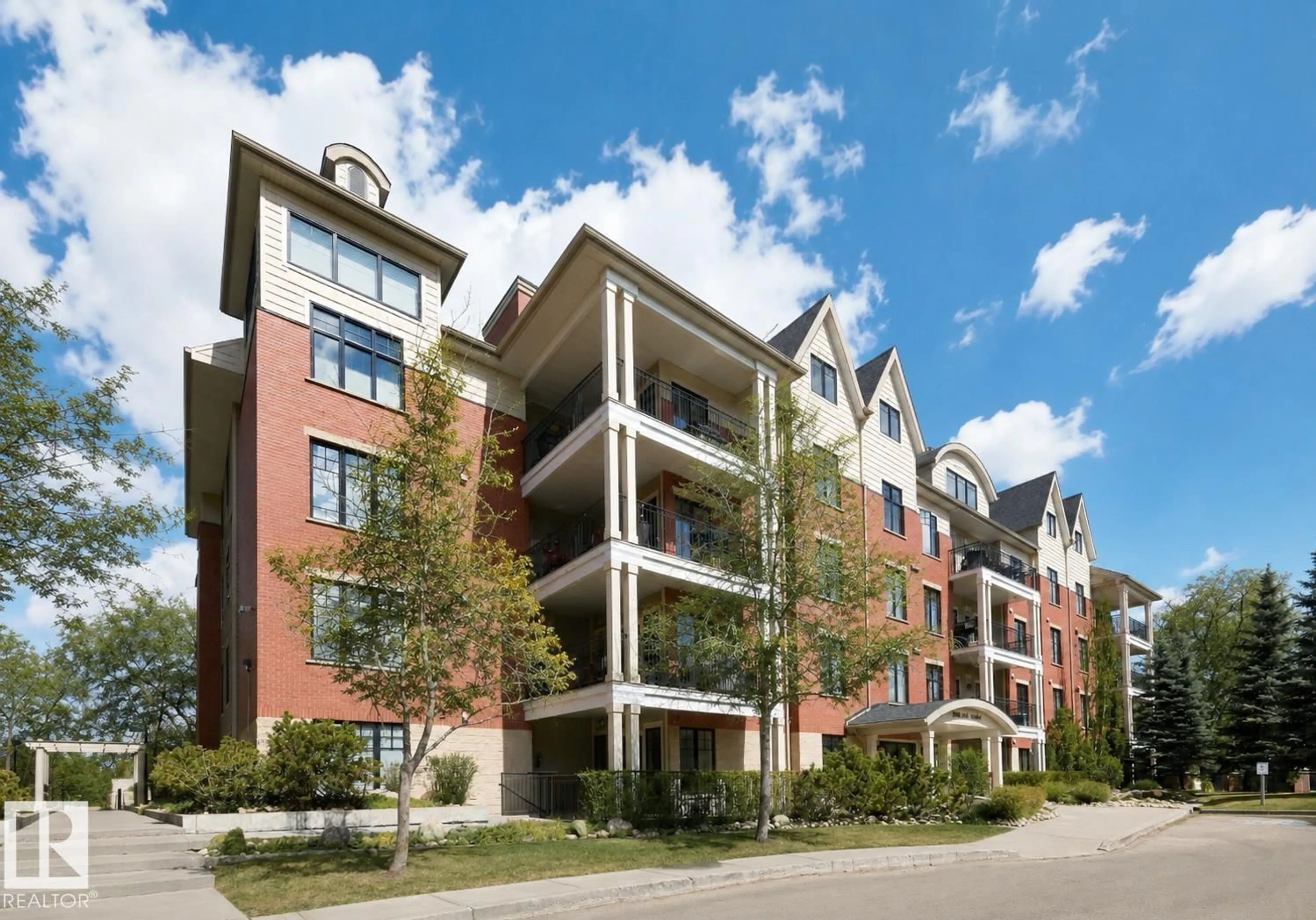Home with brick exterior material, street for 209 - 9811 96A ST NW, Edmonton Alberta T6A4A4