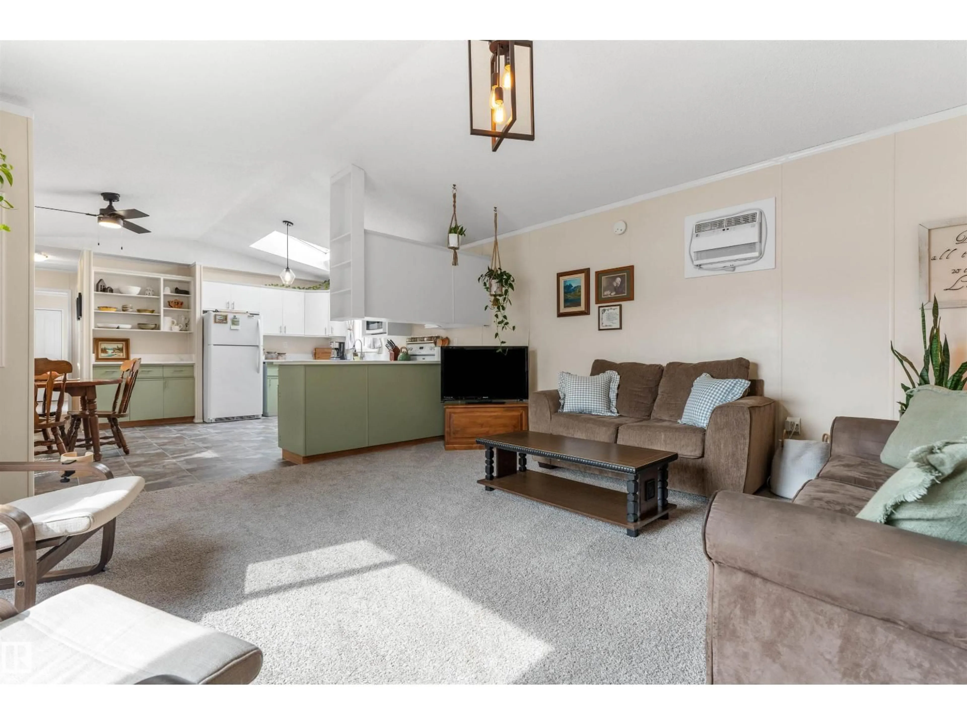 Living room with furniture, unknown for 116 3400 48 ST, Stony Plain Alberta T7Z1V9