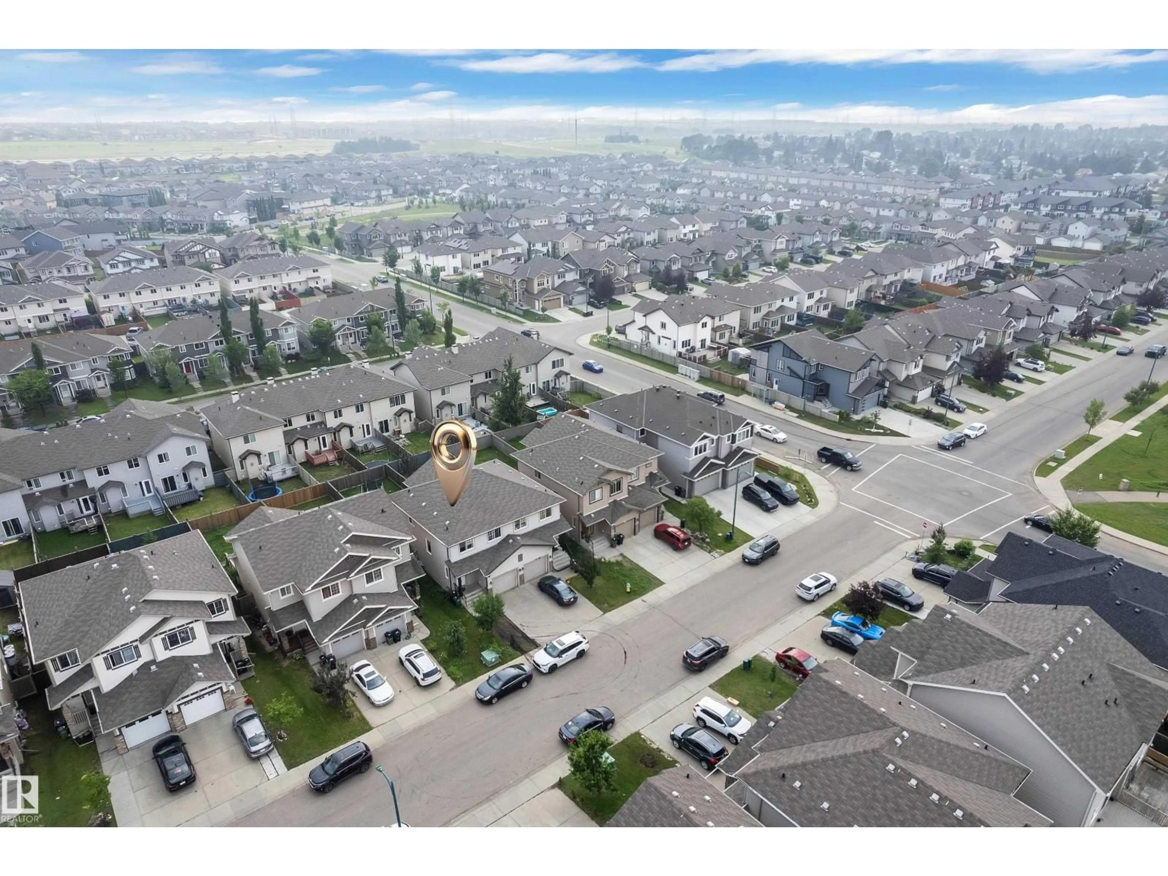 A pic from outside/outdoor area/front of a property/back of a property/a pic from drone, street for 3113 16A AV, Edmonton Alberta T6T0P7