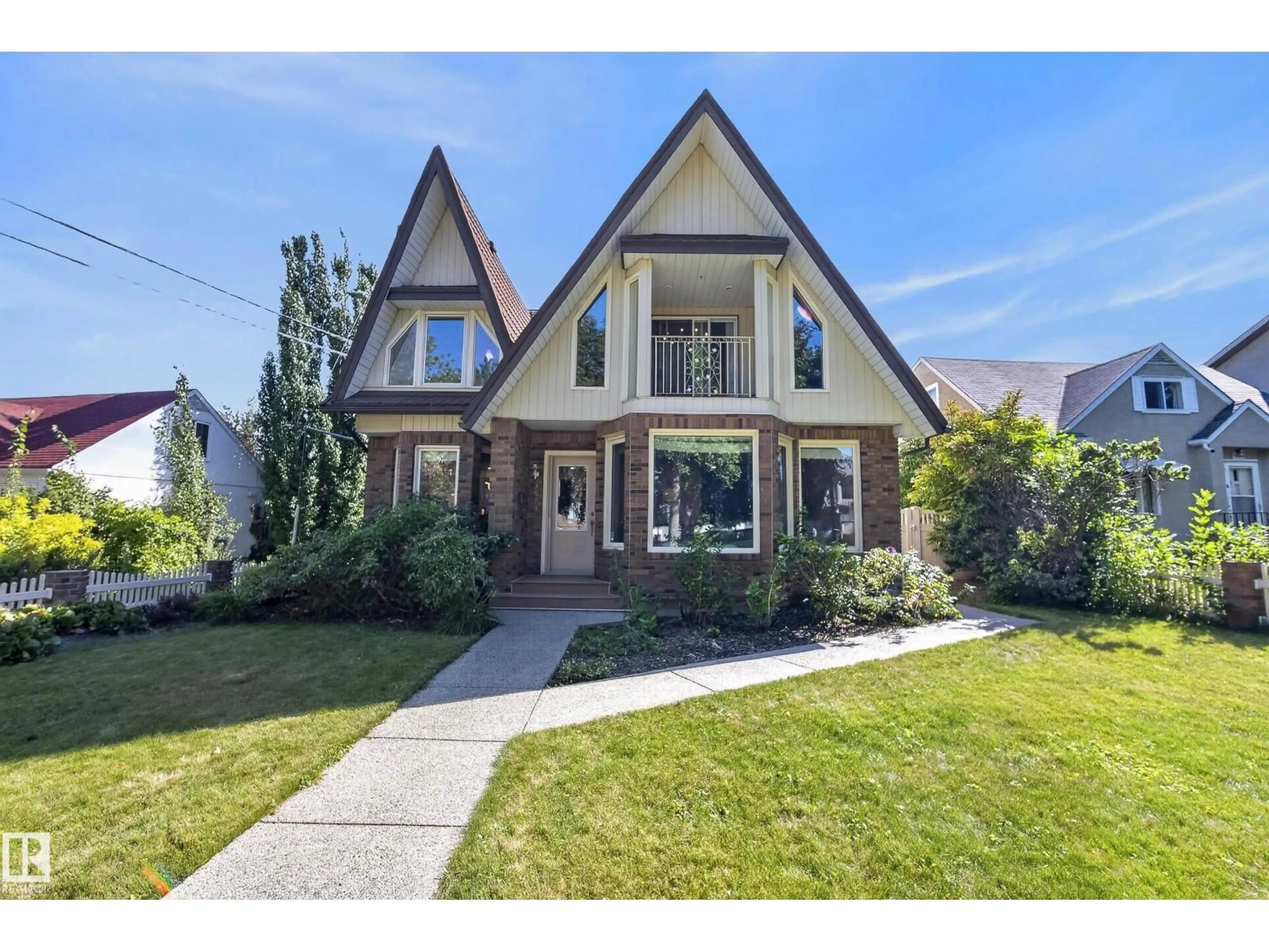 Home with brick exterior material, street for 9571 91 ST, Edmonton Alberta T6C3P6
