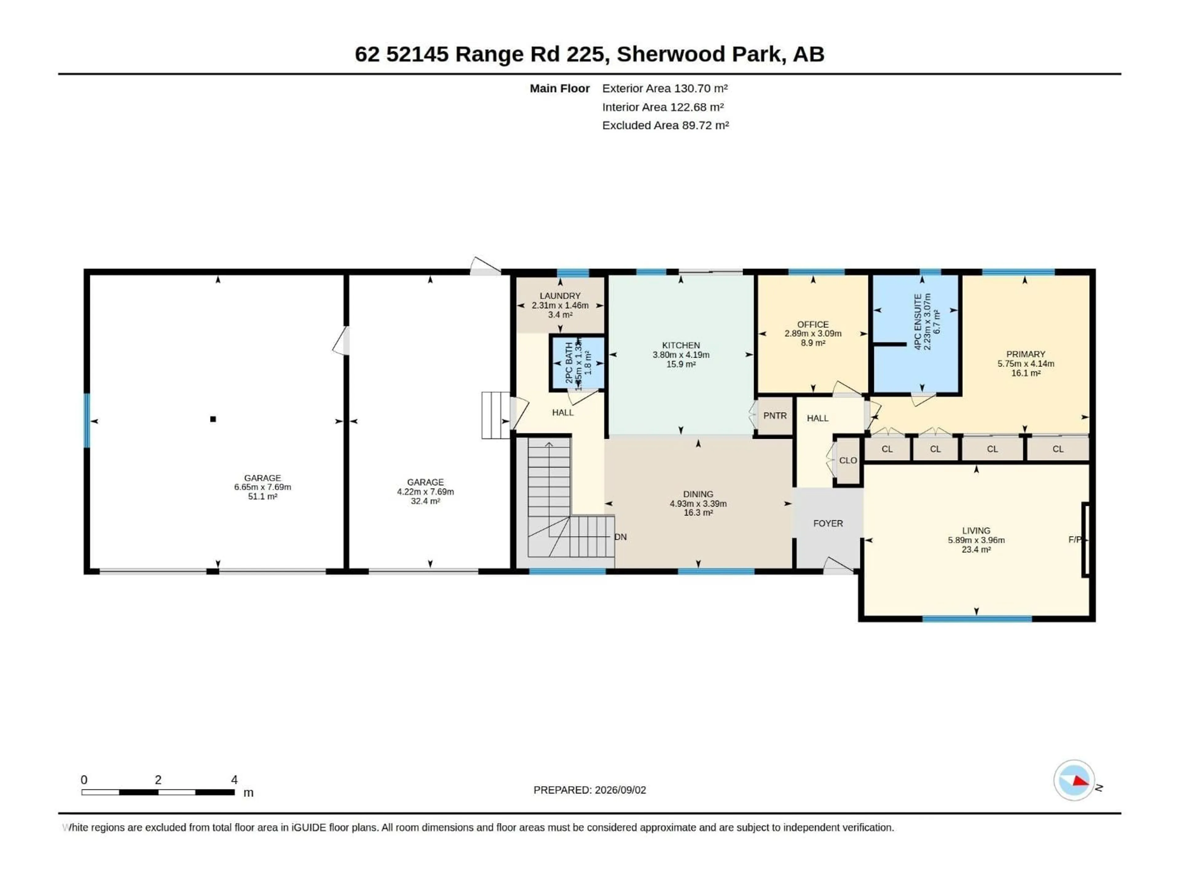 Floor plan for 62 52145 RGE ROAD 225, Rural Strathcona County Alberta T8C1C4