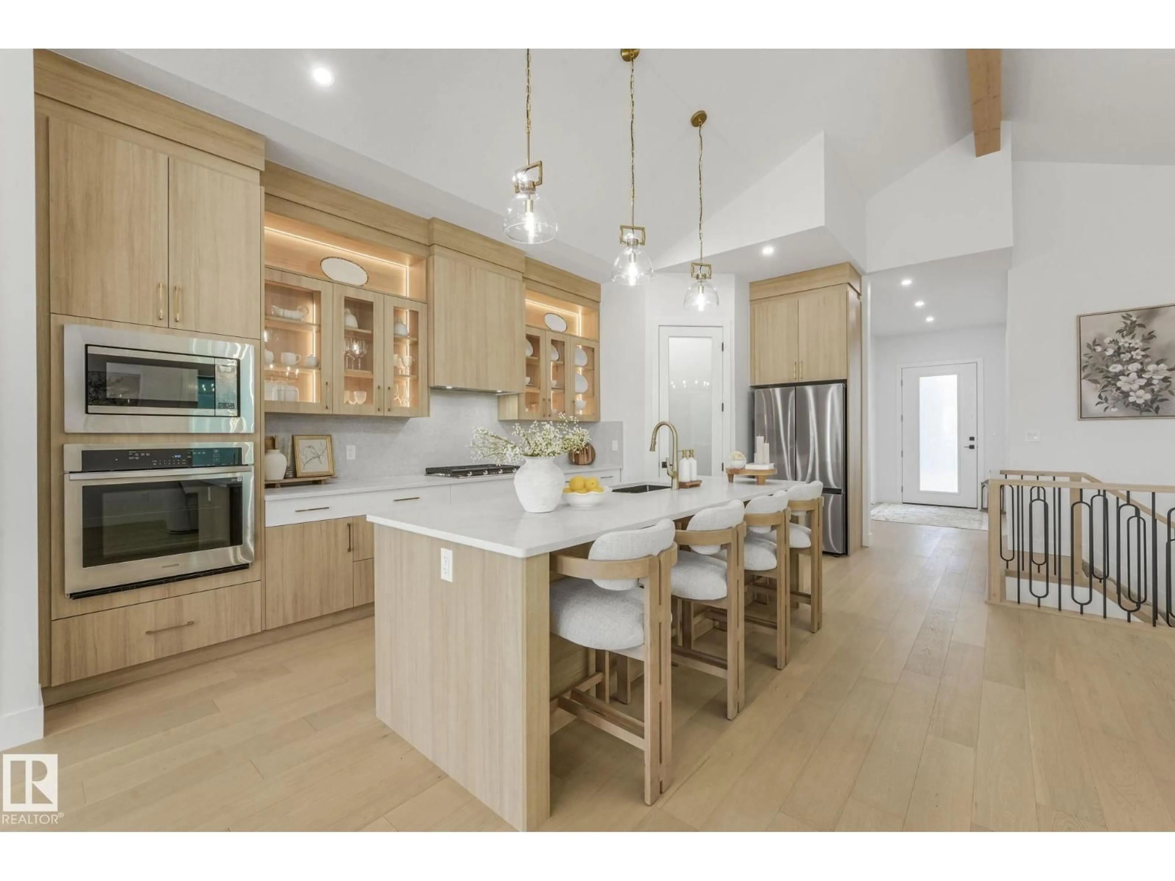Open concept kitchen, unknown for 152 RAVENSHIRE WYND, Sherwood Park Alberta T8B0G3