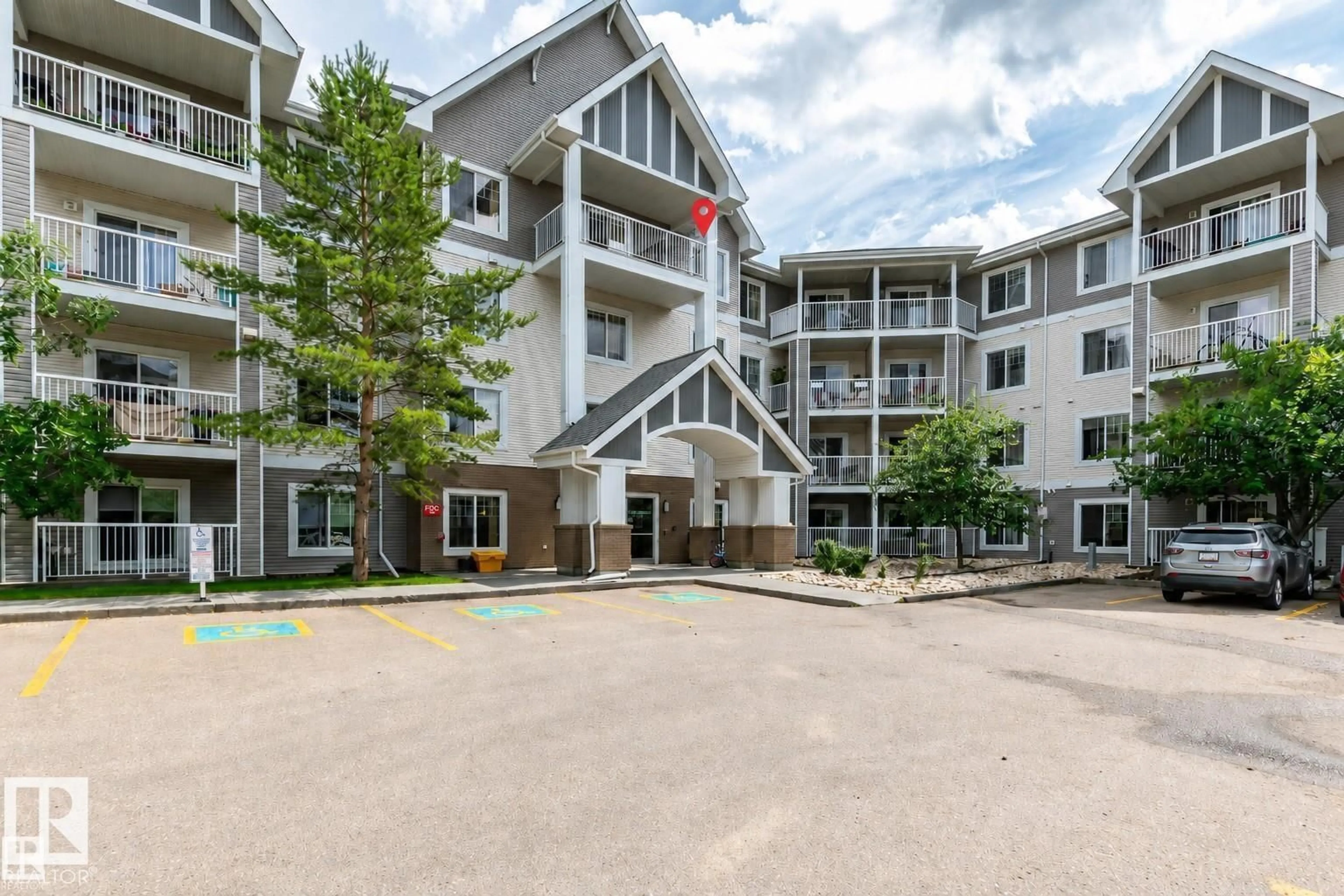 Patio, unknown for 417 - 4403 23 ST, Edmonton Alberta T6T0E4
