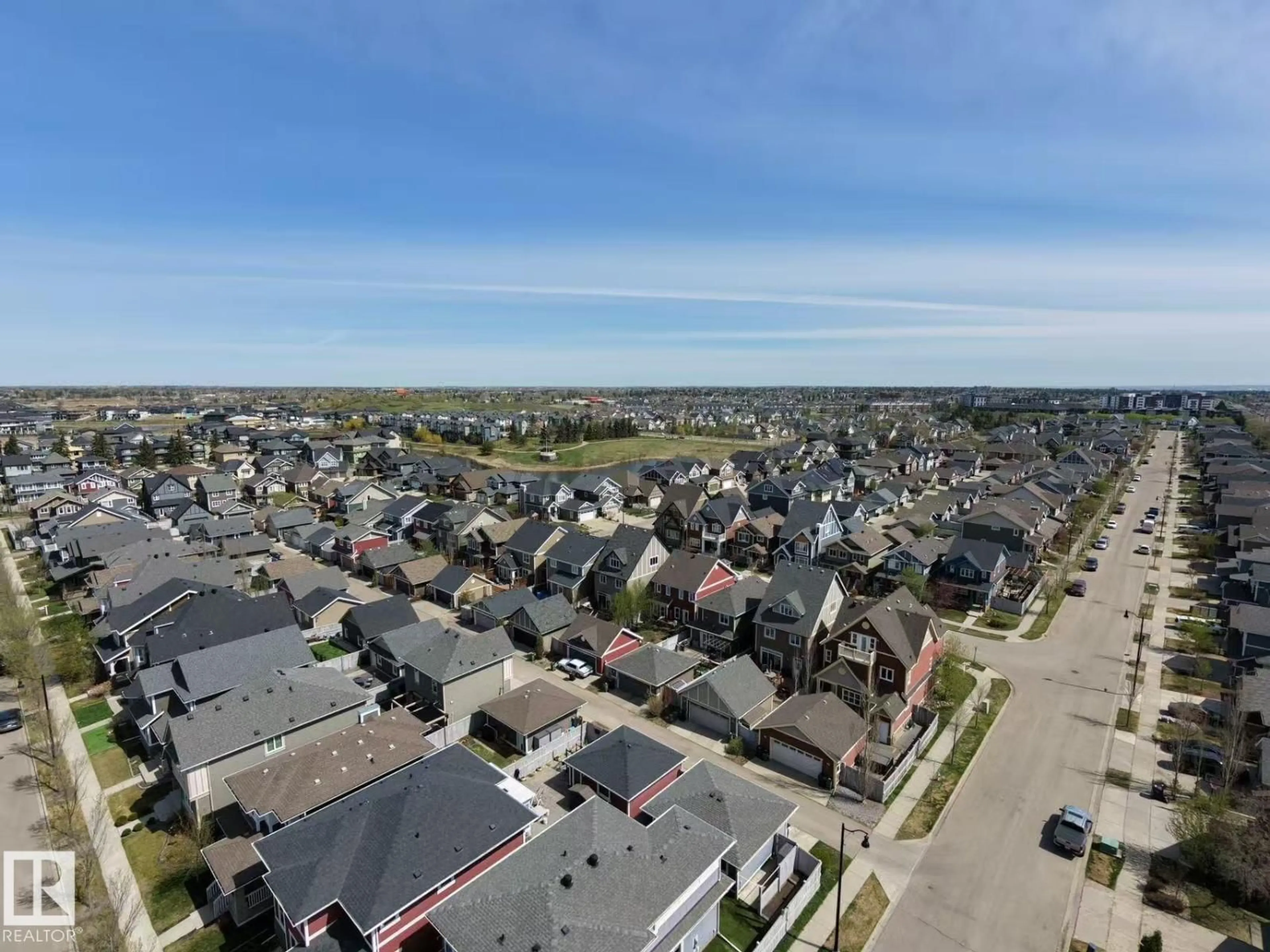 A pic from outside/outdoor area/front of a property/back of a property/a pic from drone, street for 5512 CONESTOGA NW, Edmonton Alberta T5E6R6
