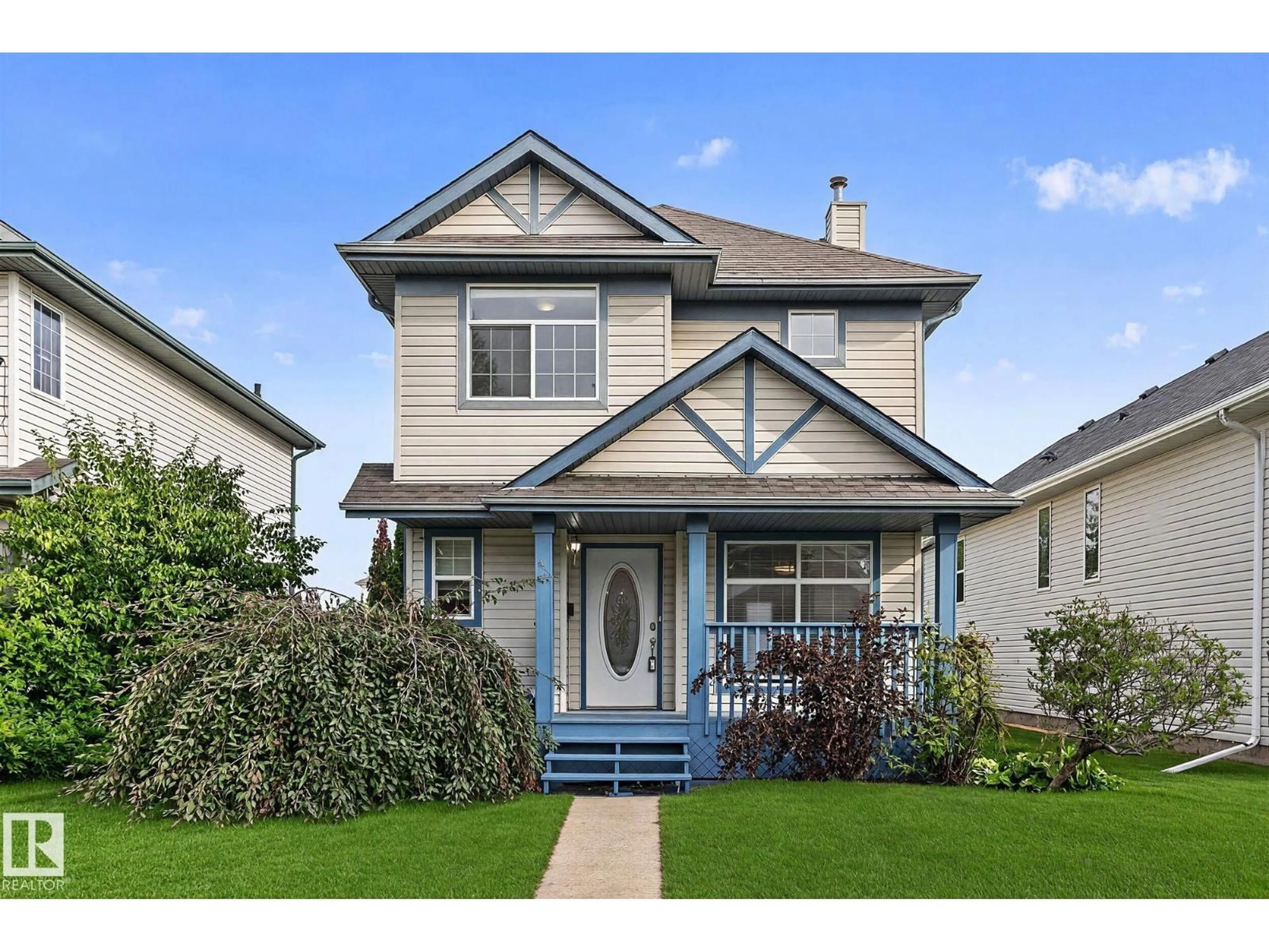 Home with vinyl exterior material, street for 82 HEATHERGLEN CL, Spruce Grove Alberta T7X4A3
