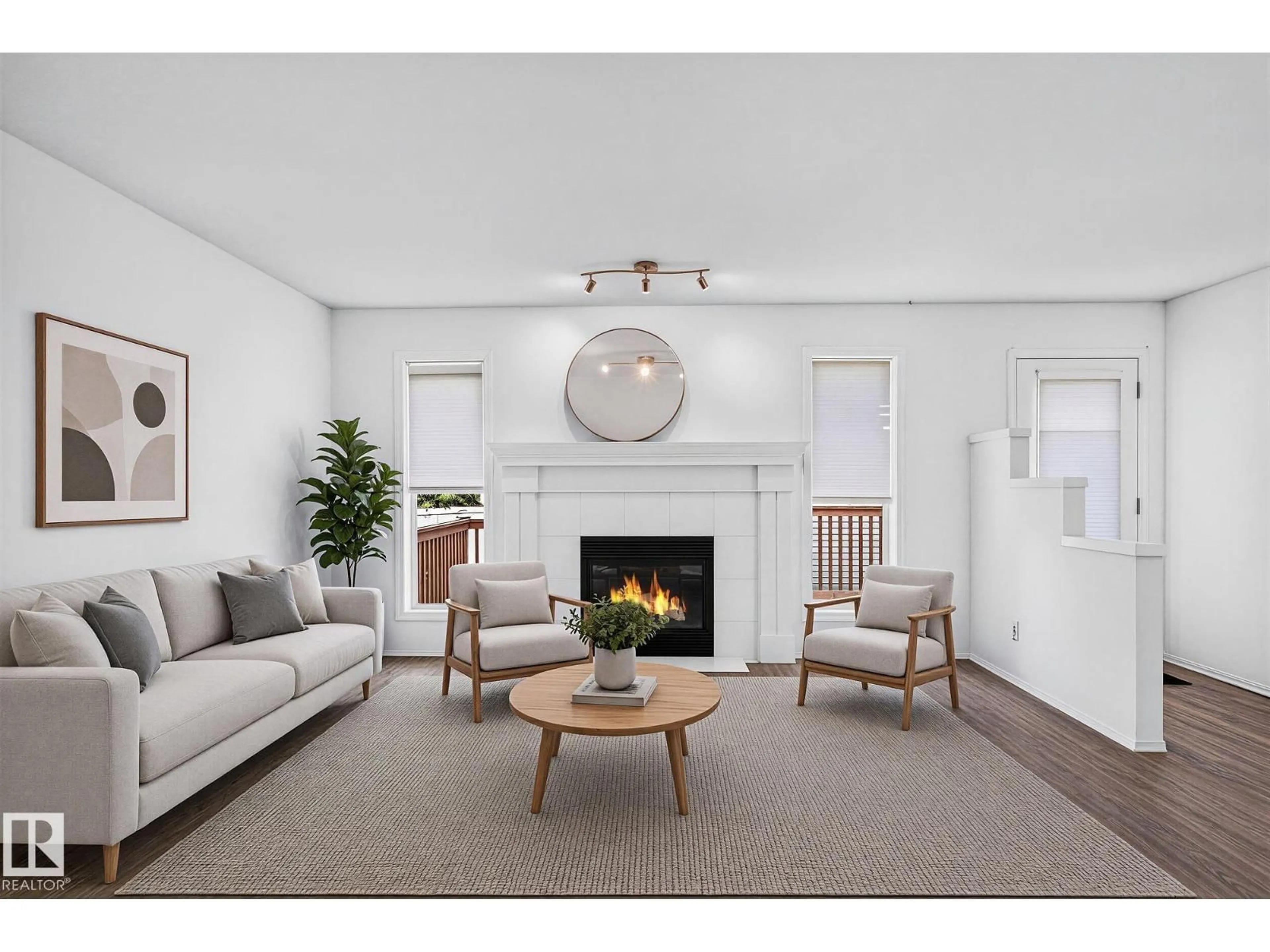 Living room with furniture, unknown for 82 HEATHERGLEN CL, Spruce Grove Alberta T7X4A3