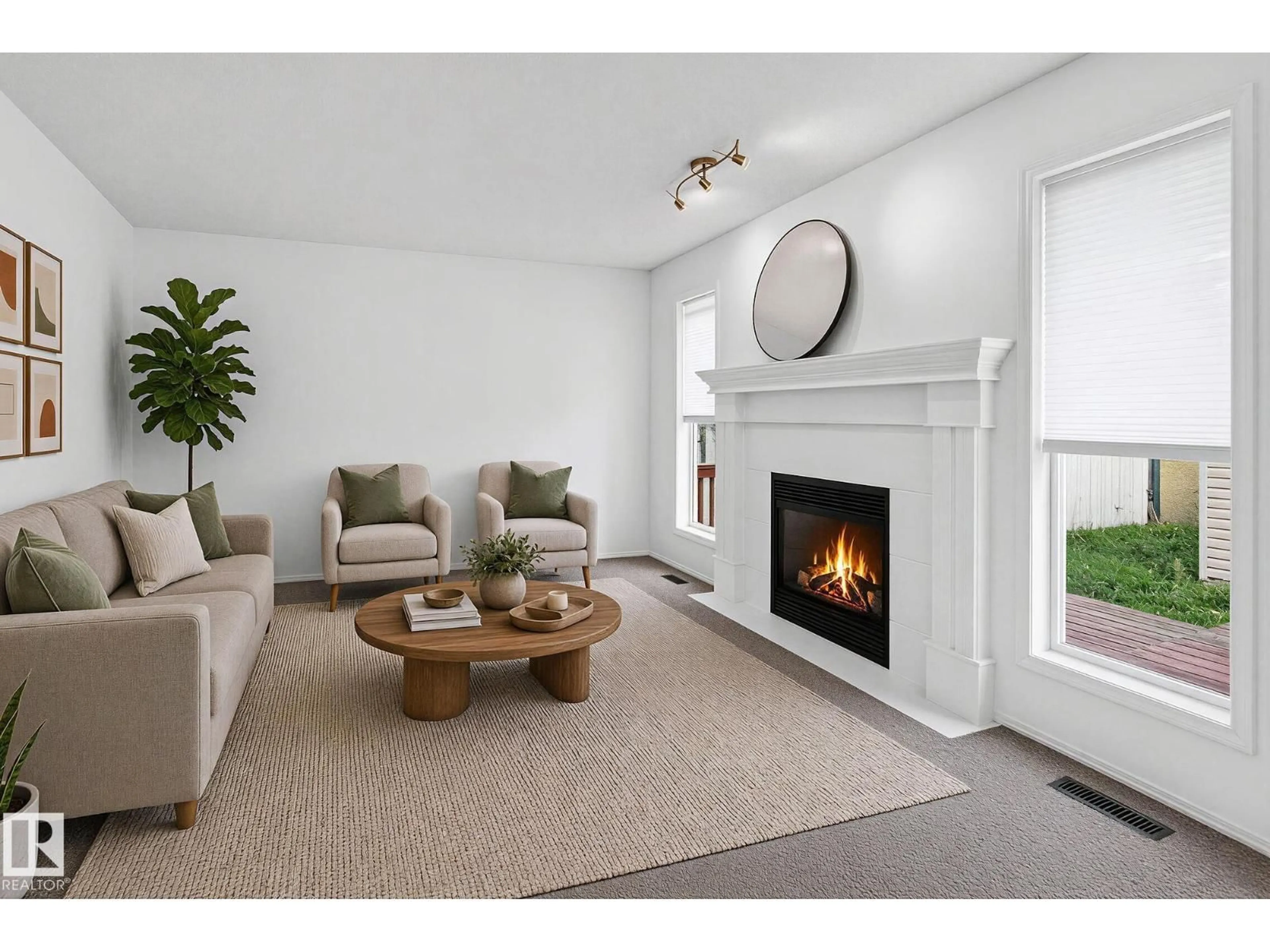 Living room with furniture, unknown for 82 HEATHERGLEN CL, Spruce Grove Alberta T7X4A3