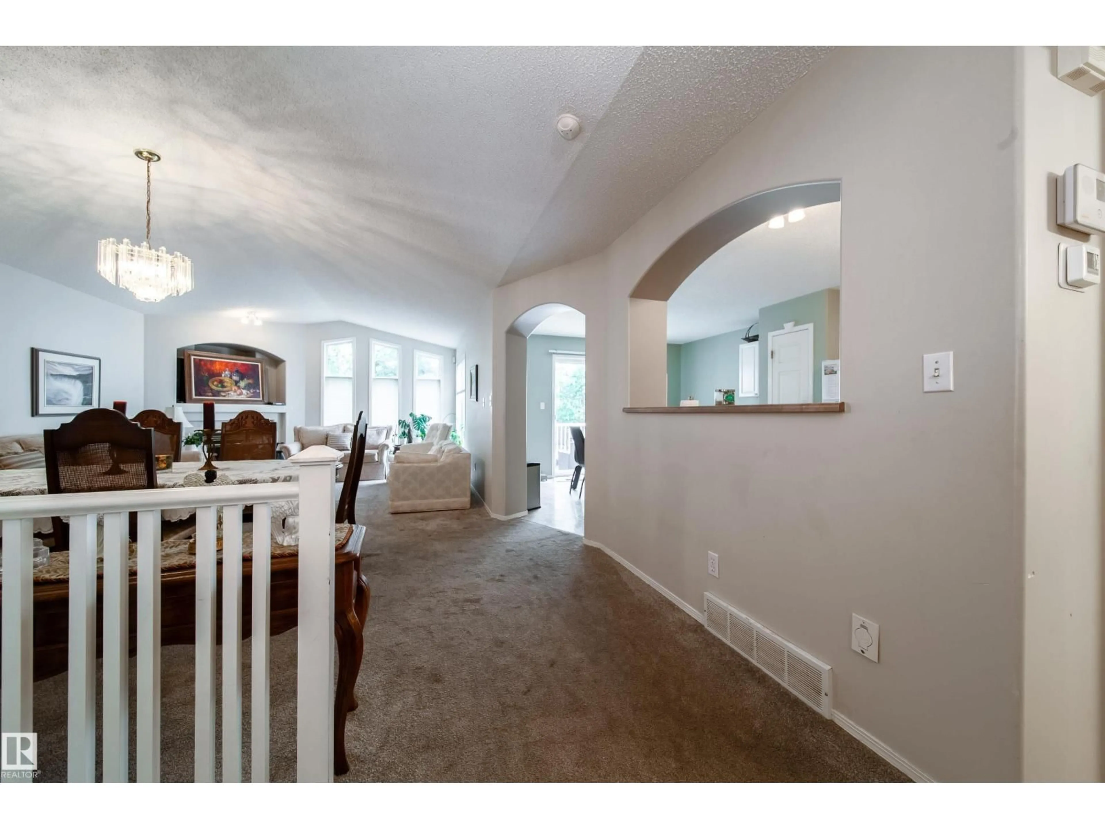 Indoor foyer for 7 - 1283 CARTER CREST RD, Edmonton Alberta T6R2N5