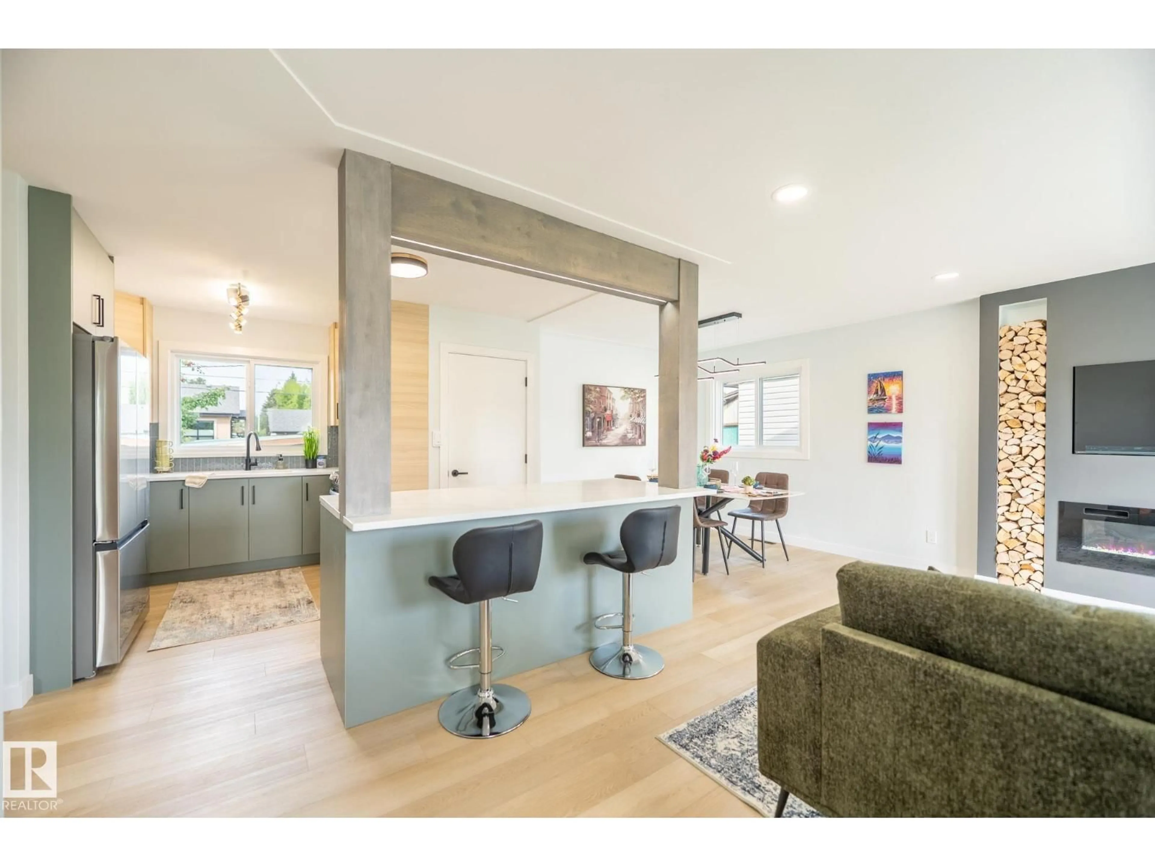 Open concept kitchen, unknown for 16136 109A AV, Edmonton Alberta T5P1C4