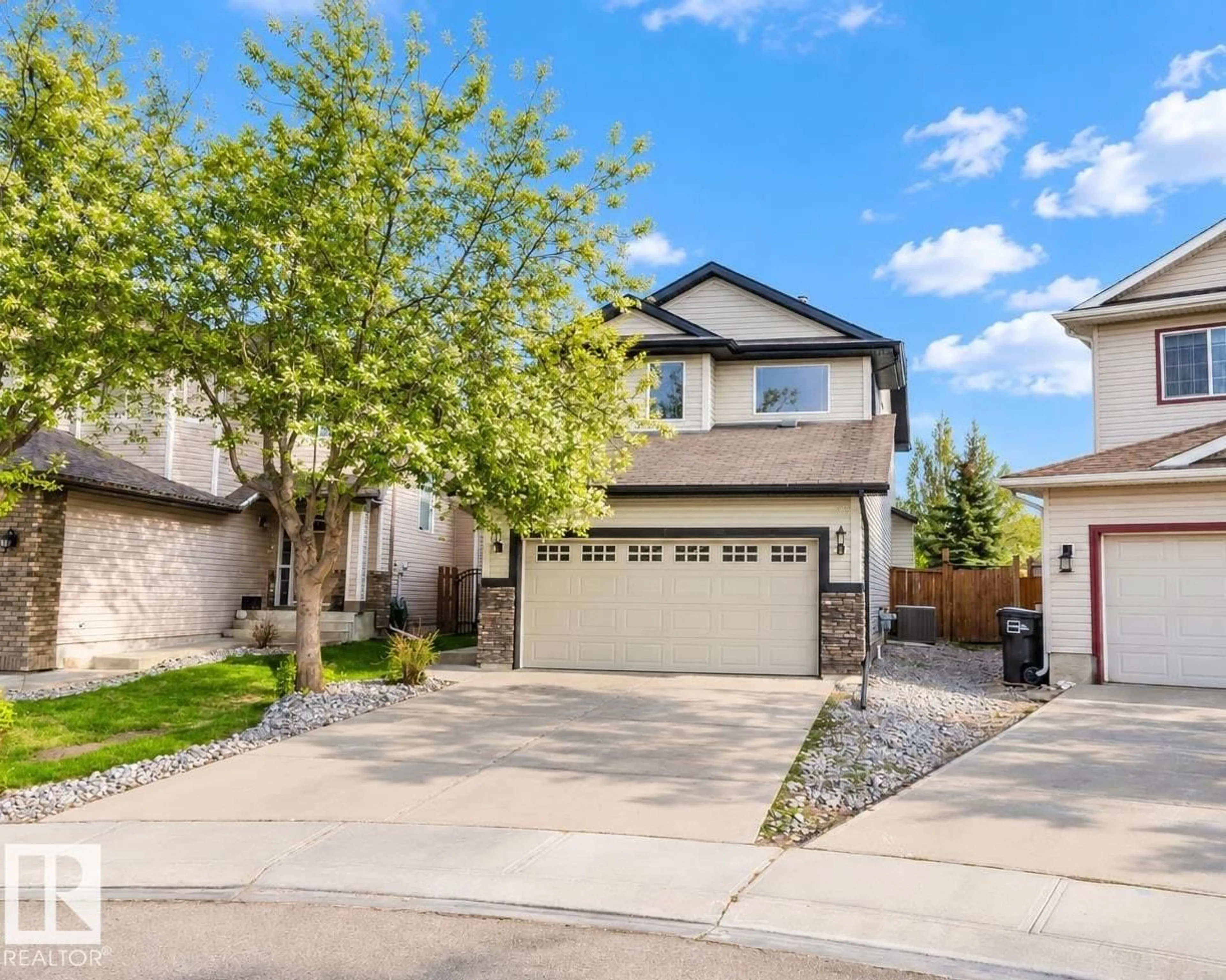 Home with vinyl exterior material, street for SW - 1227 115 ST, Edmonton Alberta T6W1W6