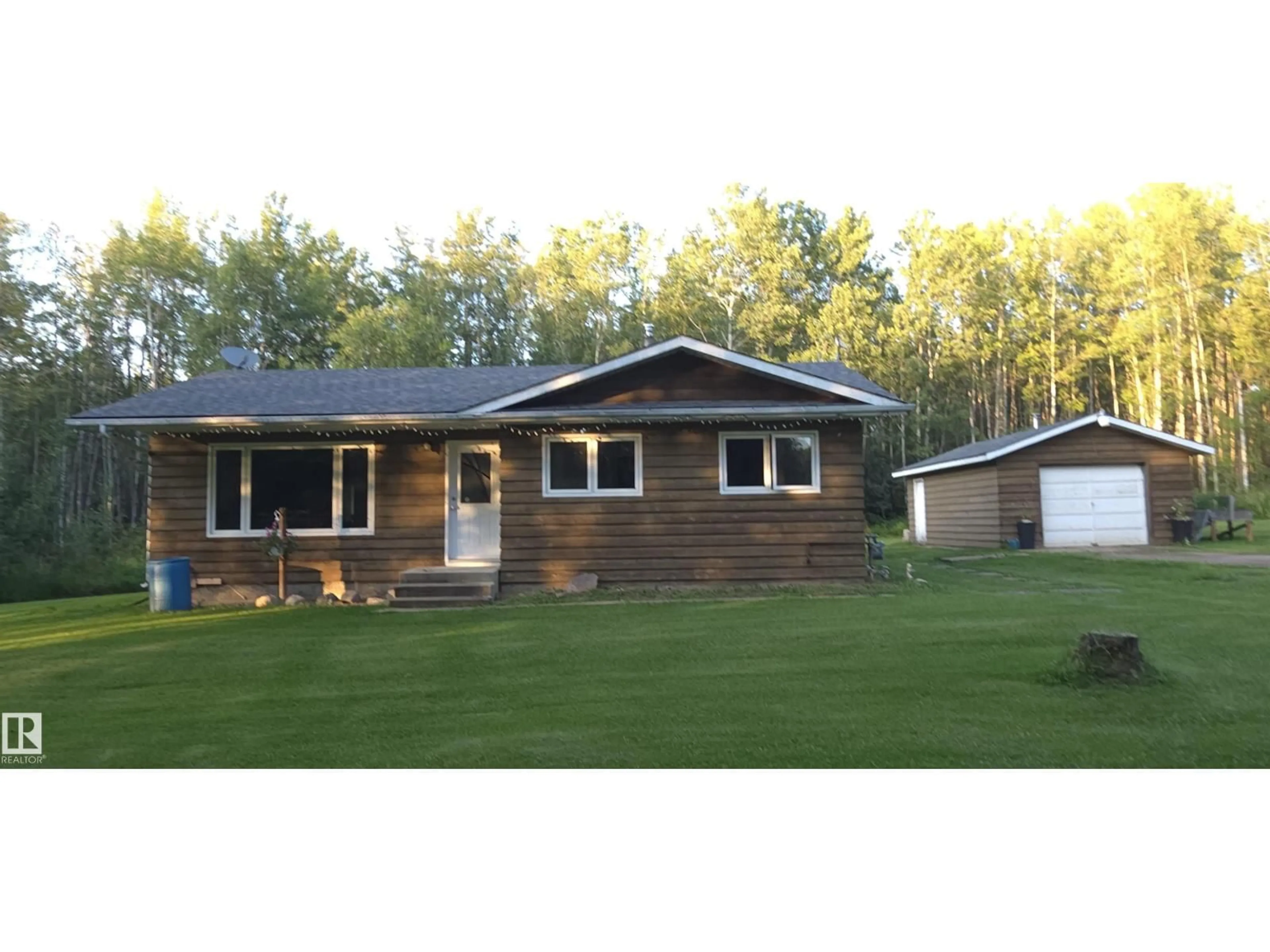 Home with vinyl exterior material, street for 171038 - 13 TWP RD 720, Rural Athabasca County Alberta T0A3M0