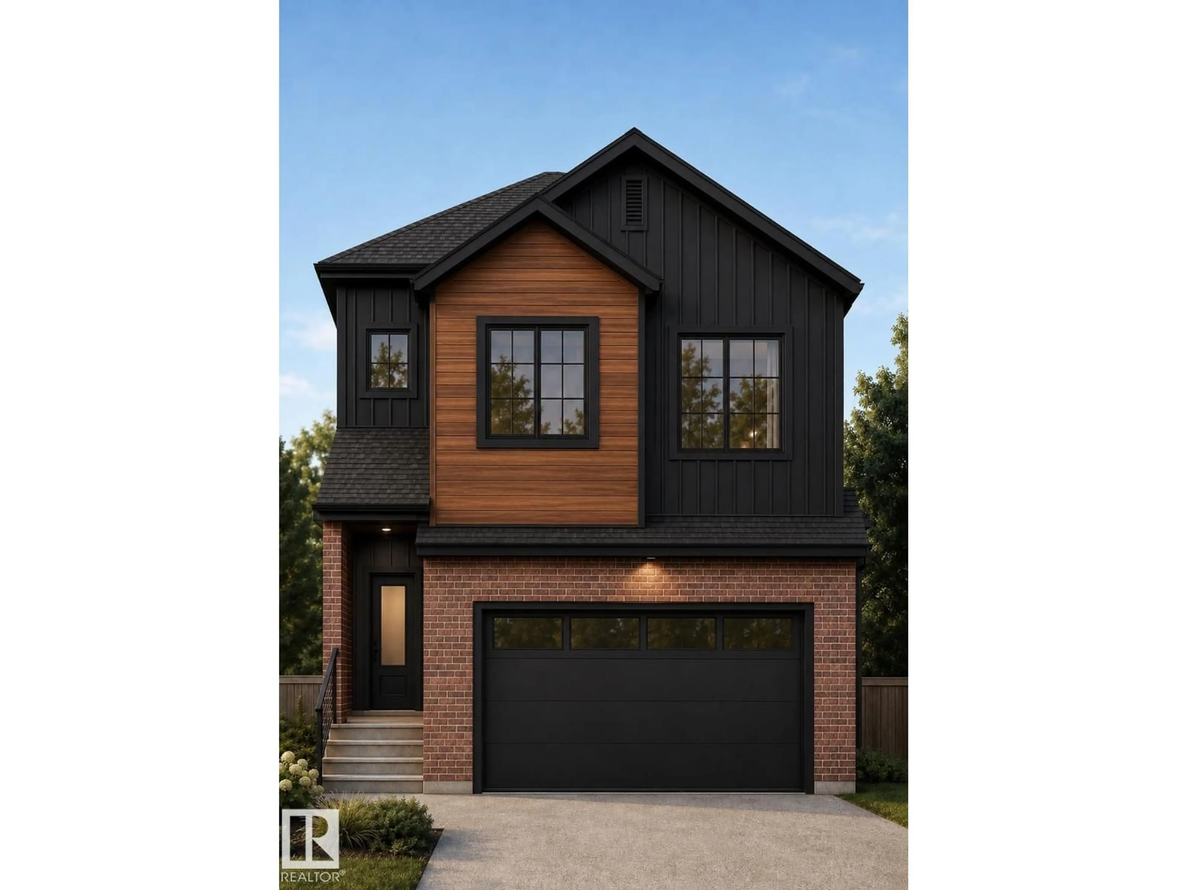 Home with brick exterior material, street for NE - 15608 9 STREET, Edmonton Alberta T5Y2Z5