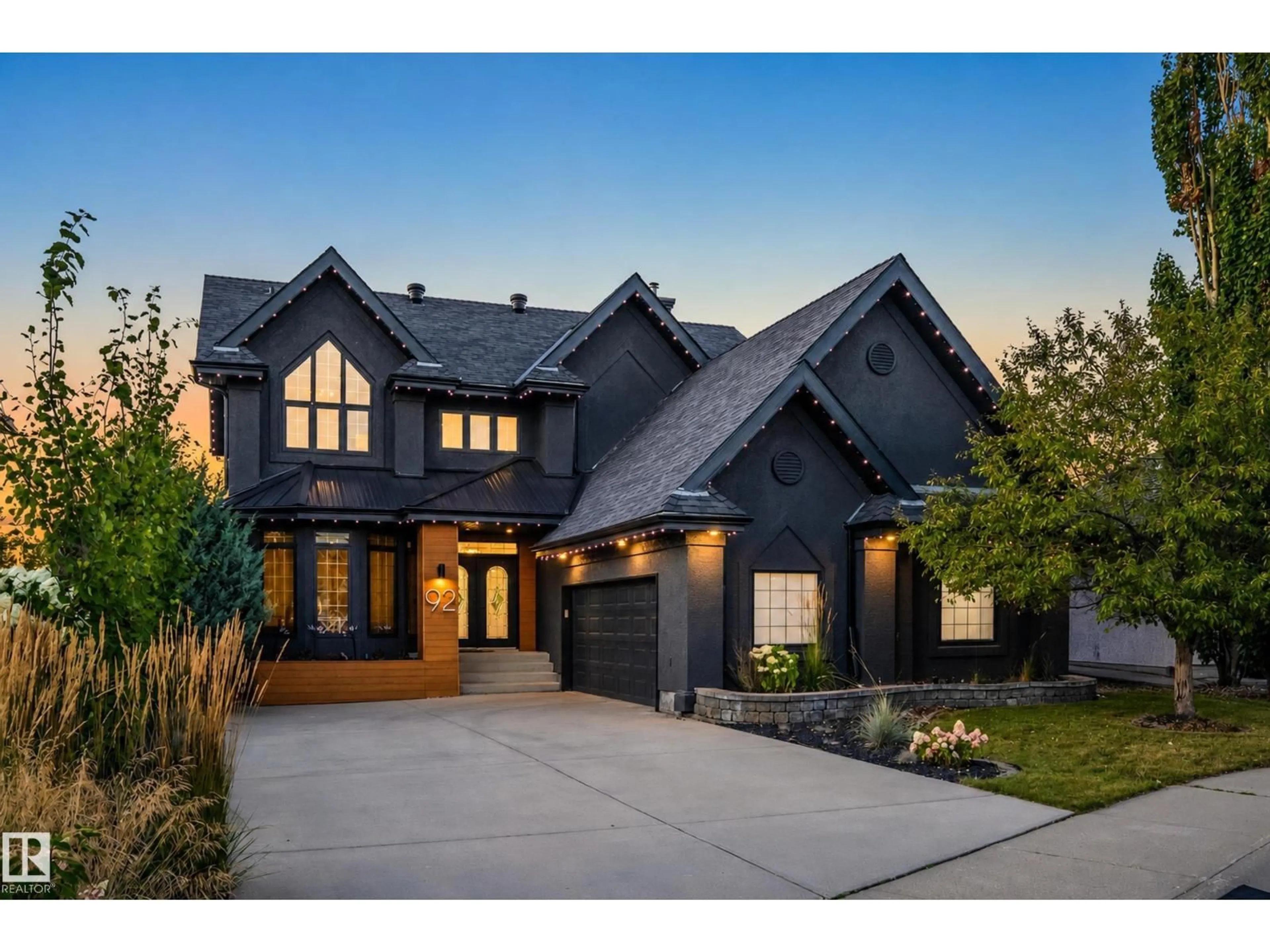 Home with brick exterior material, street for 92 NOTTINGHAM HARBOUR, Sherwood Park Alberta T8A6G2