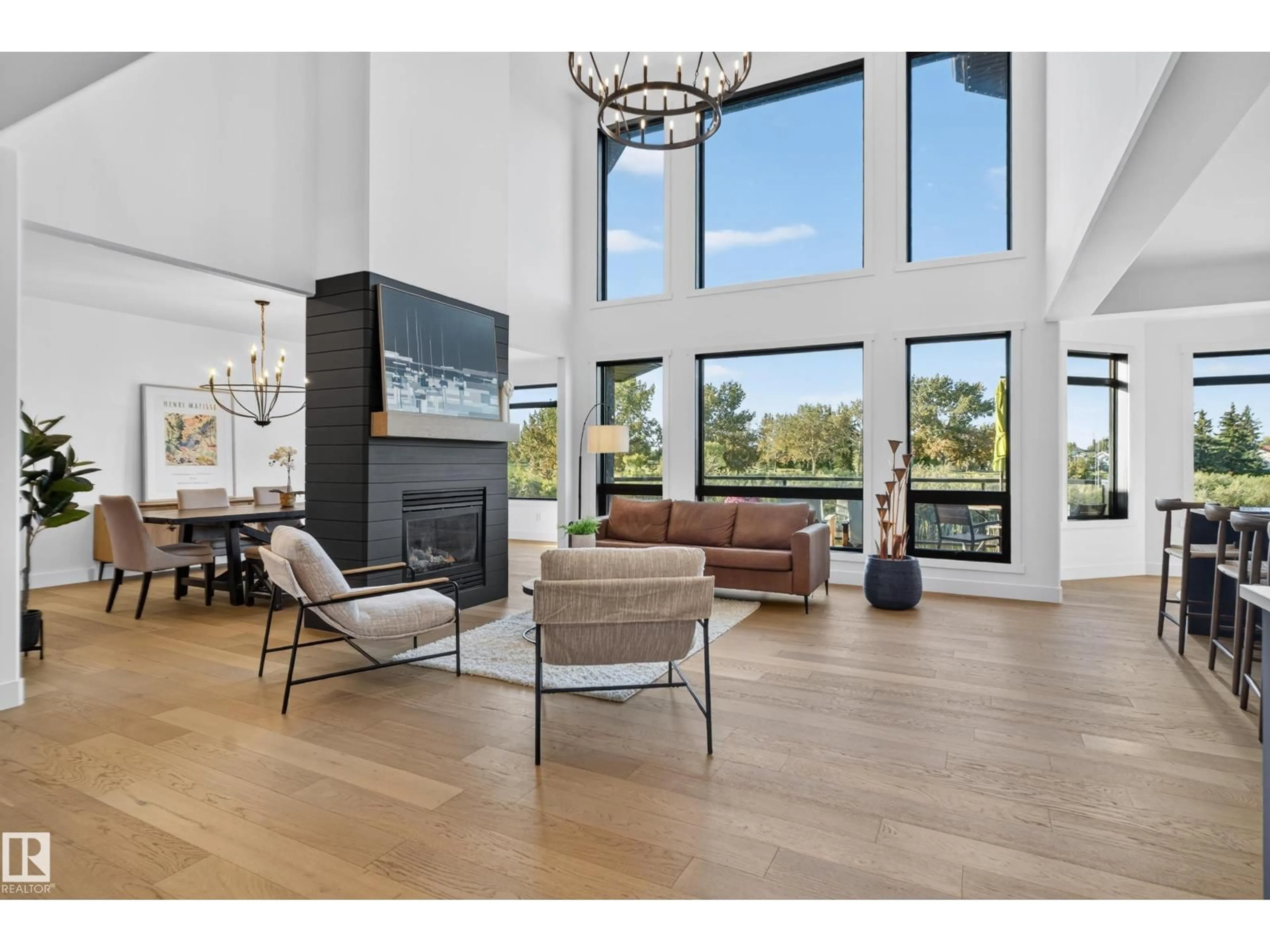 Living room with furniture, unknown for 92 NOTTINGHAM HARBOUR, Sherwood Park Alberta T8A6G2