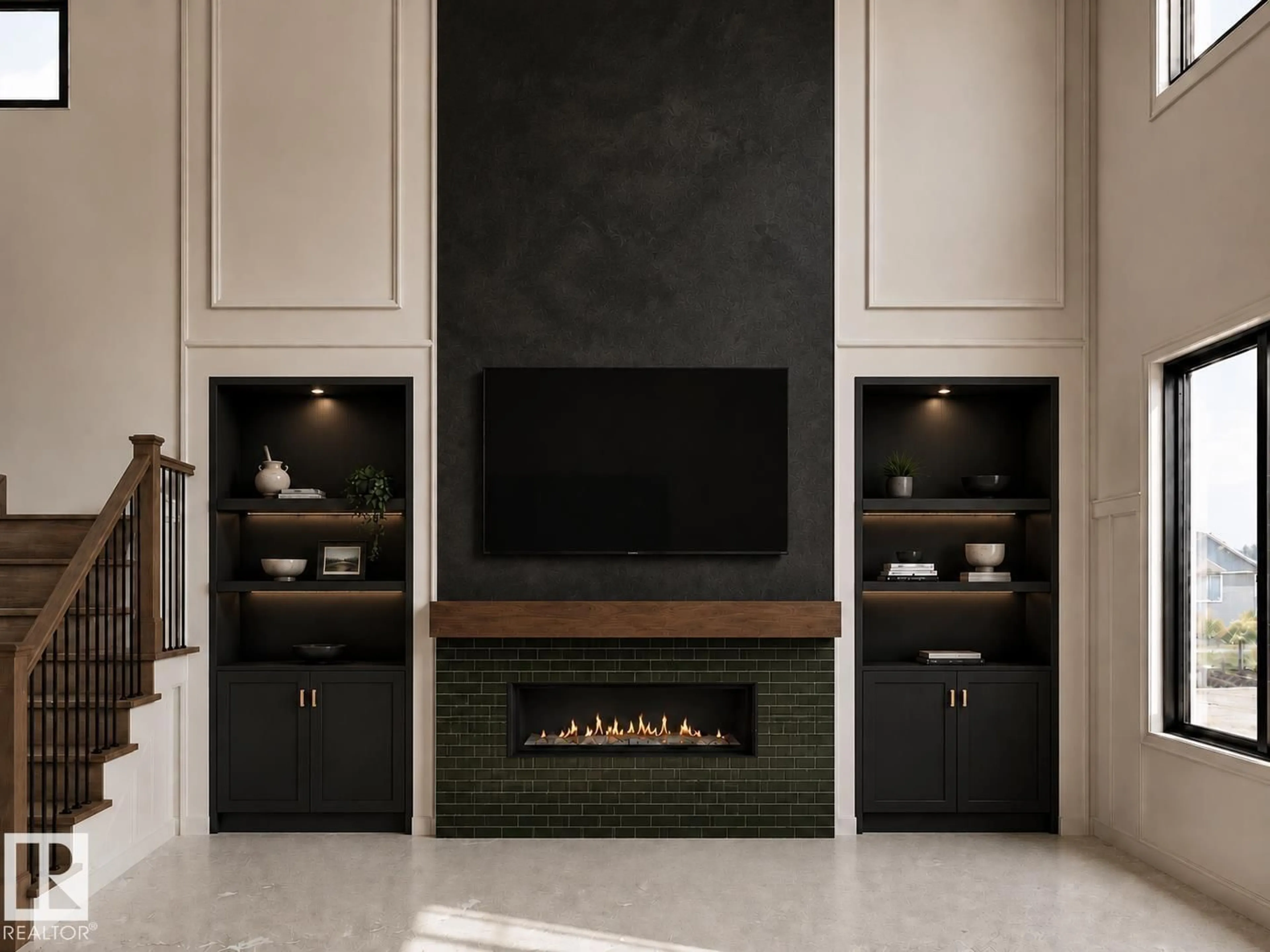 Home theater for NE - 728 158 AVENUE, Edmonton Alberta T5Y2Z5
