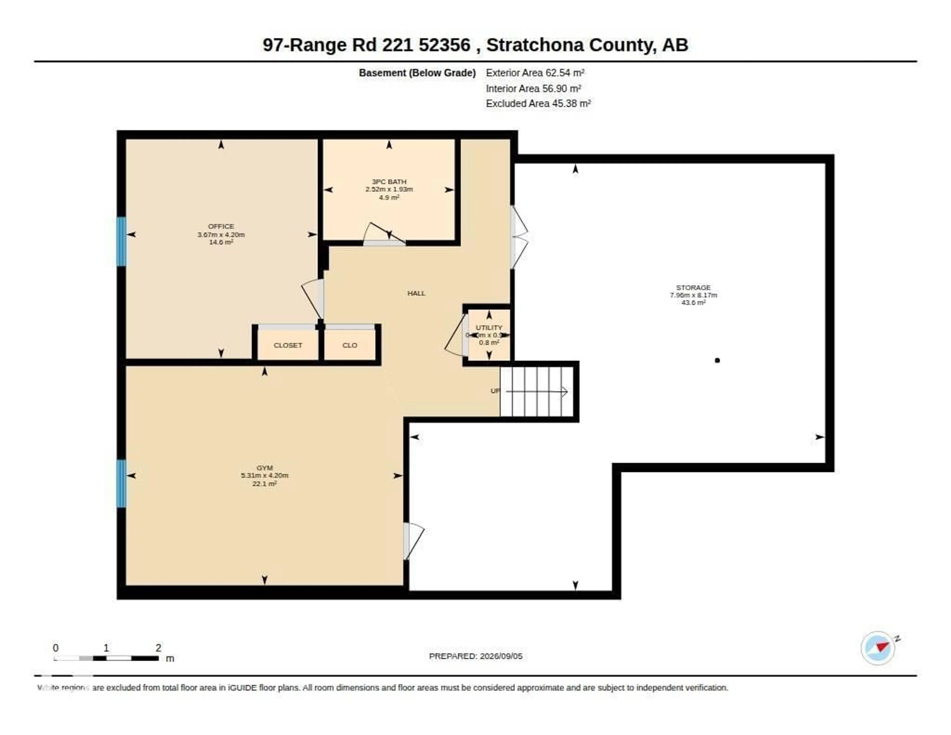 Floor plan for 97 - 52356 RGE ROAD 221, Rural Strathcona County Alberta T8E1W2