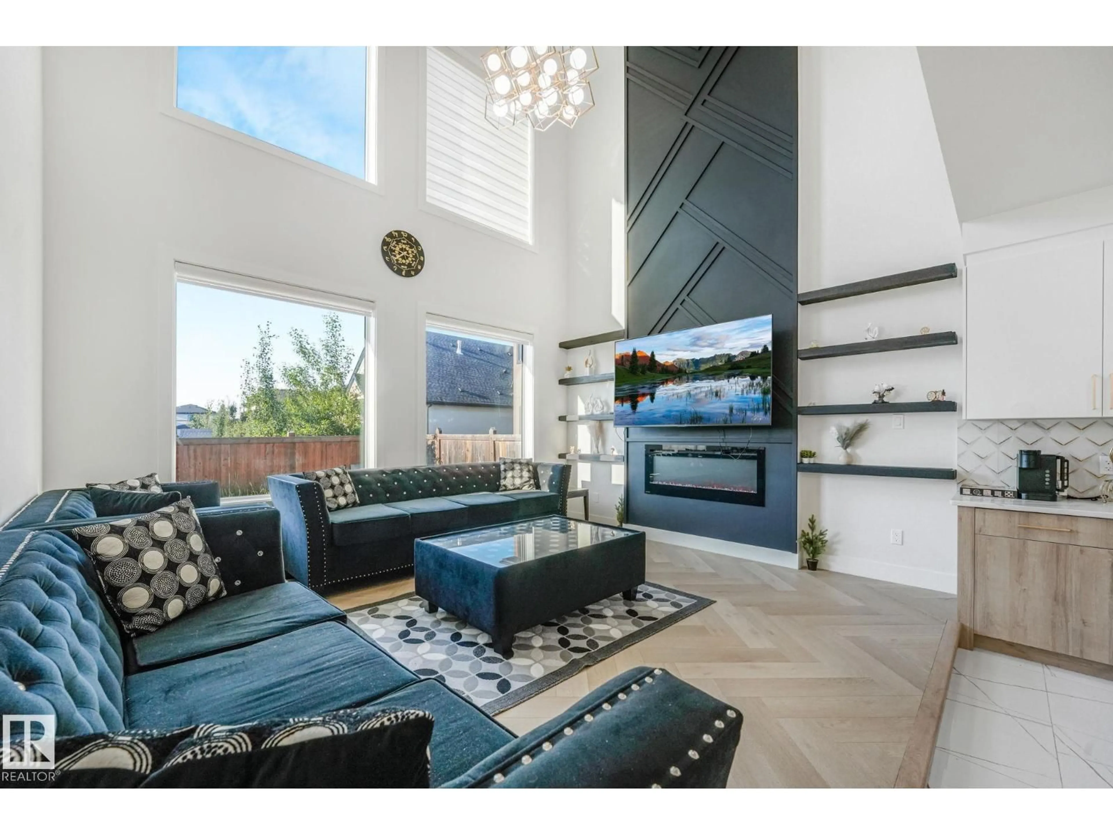 Living room with furniture, unknown for 6608 51 AV, Beaumont Alberta T4X2A3