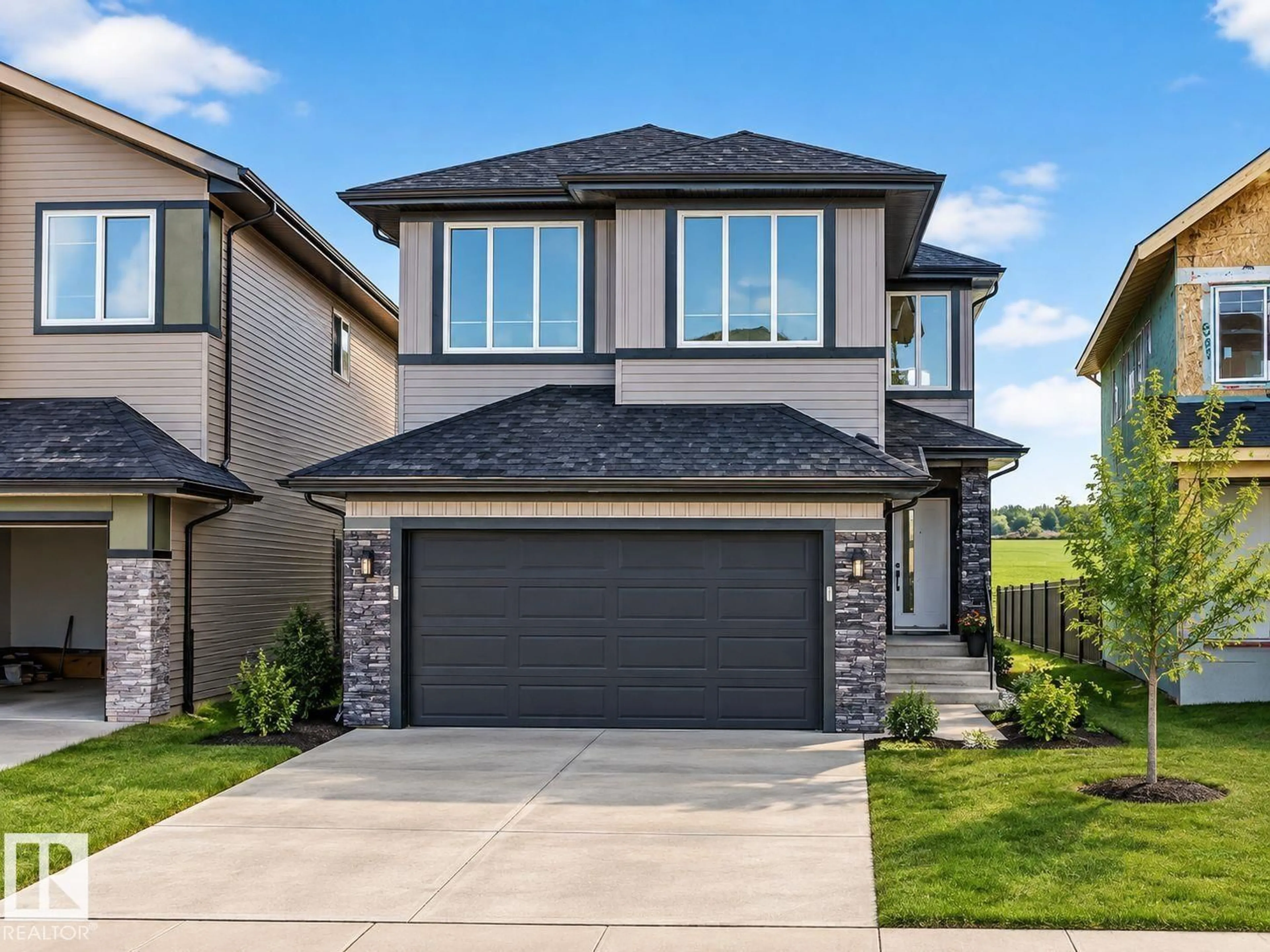 Home with brick exterior material, street for 461 CRYSTAL CREEK LI, Leduc Alberta T9E0X6