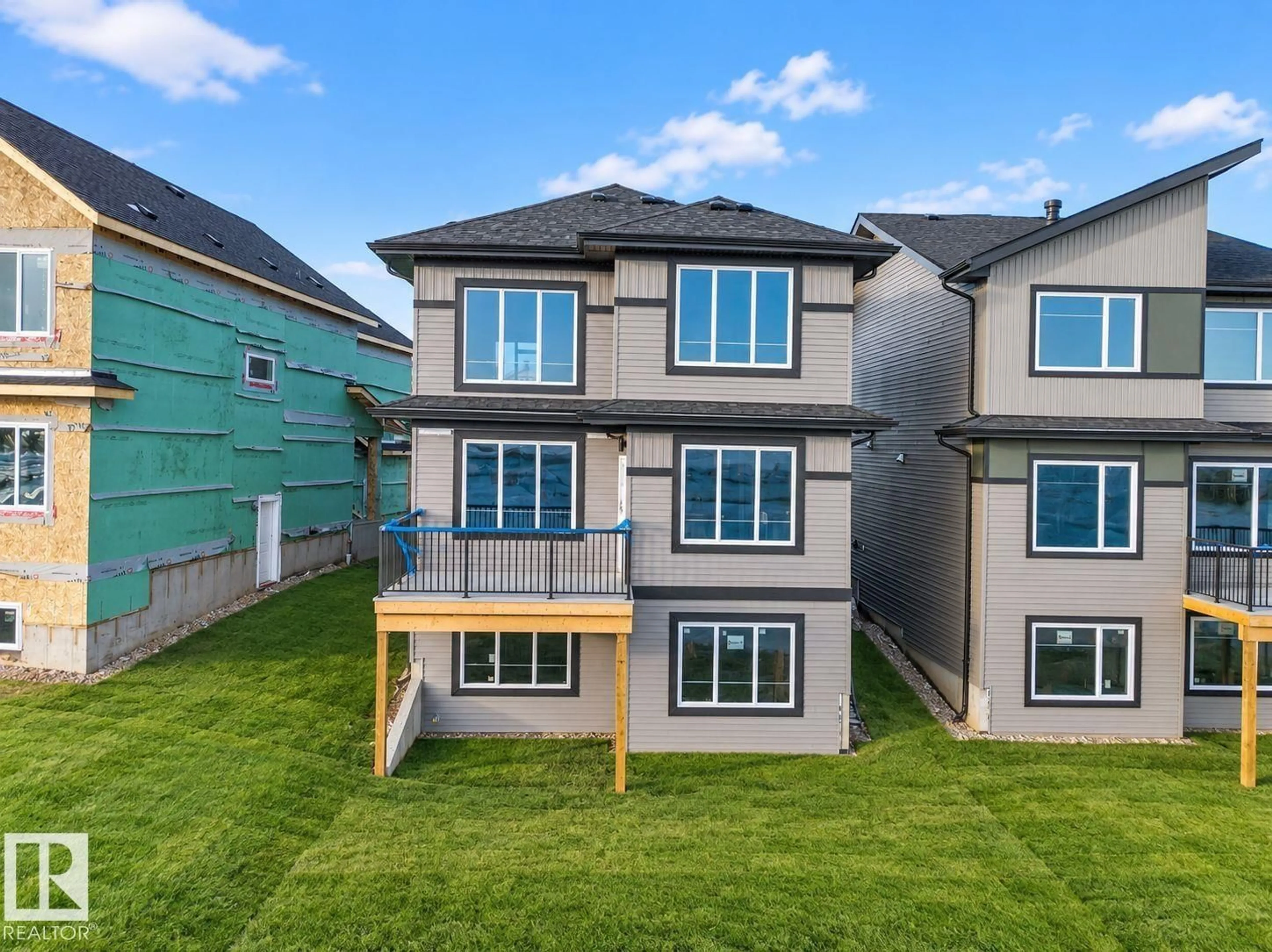 A pic from outside/outdoor area/front of a property/back of a property/a pic from drone, unknown for 461 CRYSTAL CREEK LI, Leduc Alberta T9E0X6