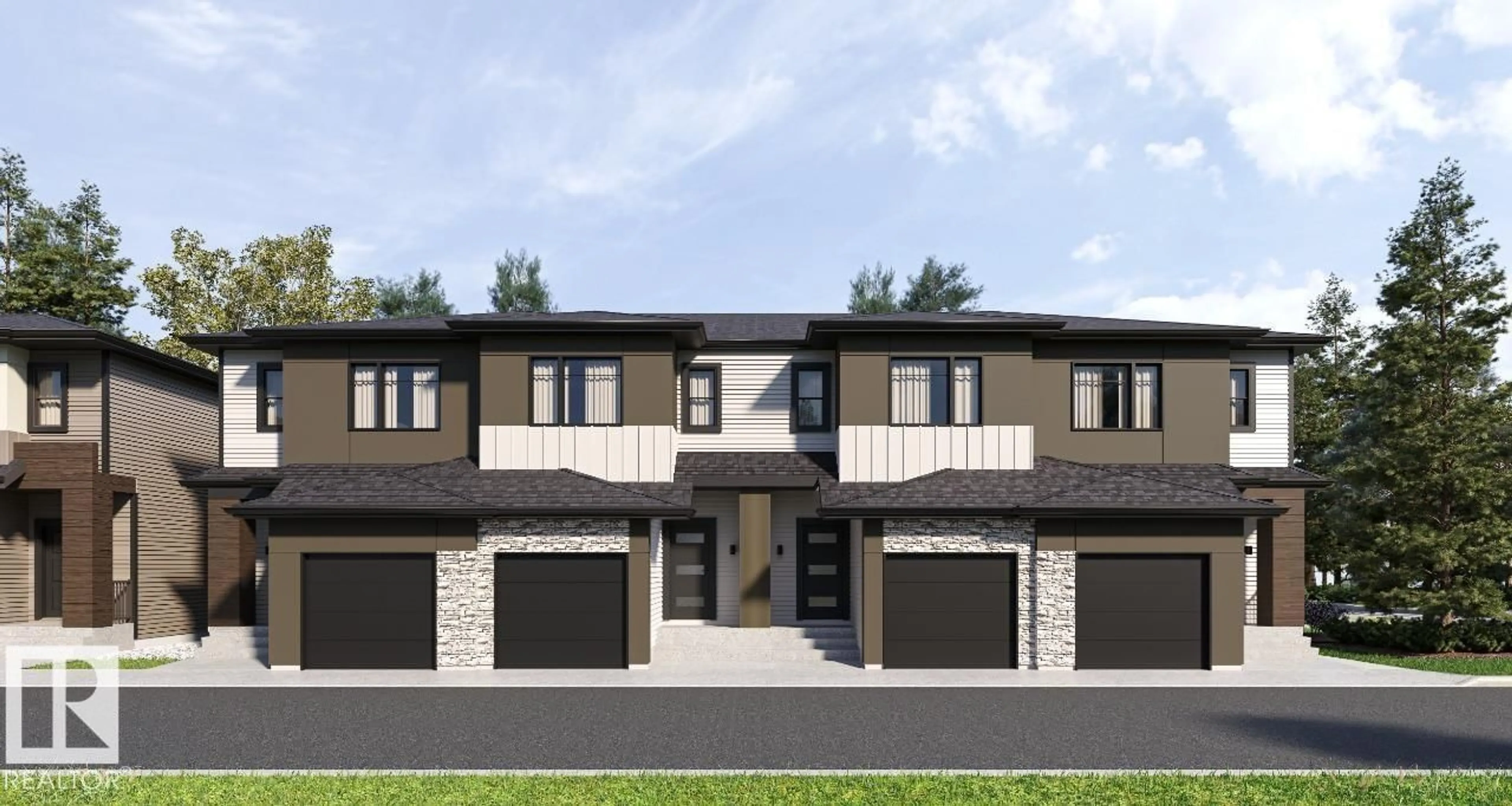 Home with brick exterior material, unknown for #27 - 3270 CHERNOWSKI WY, Edmonton Alberta T6W3X2