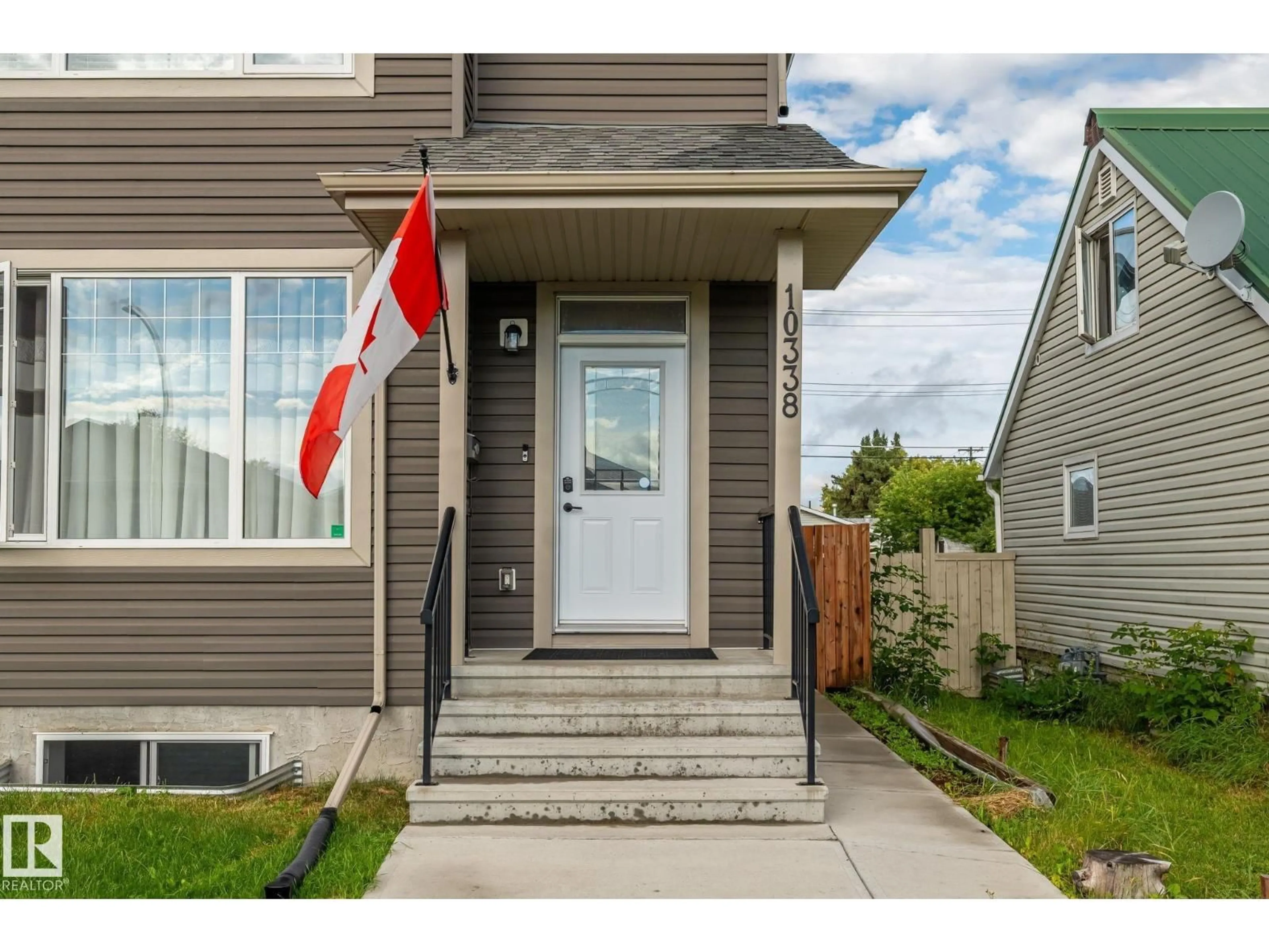 Home with vinyl exterior material, street for 10338 162 ST, Edmonton Alberta T5P3M2