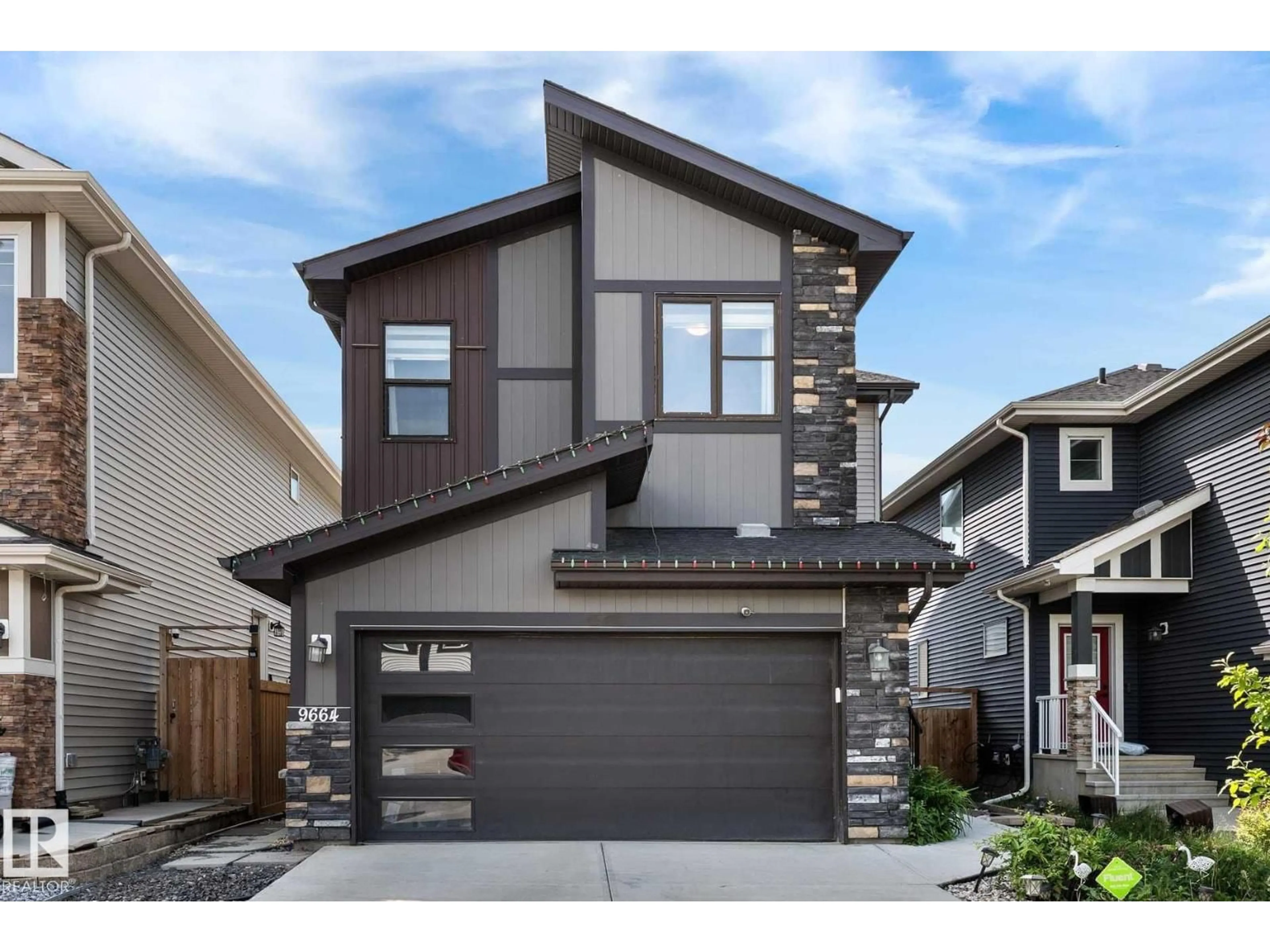 Home with brick exterior material, street for NW - 9664 223 ST, Edmonton Alberta T5T7B7