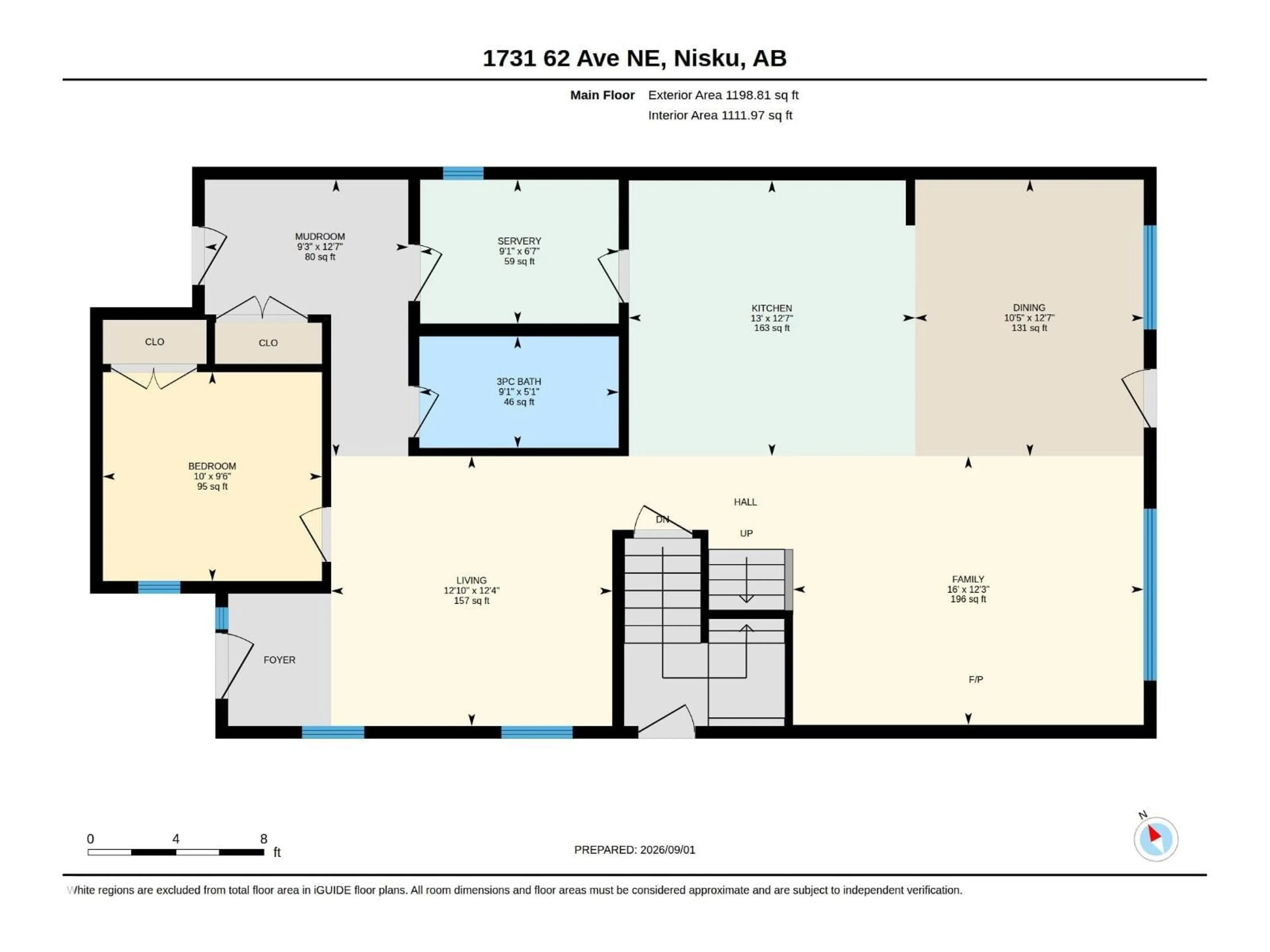 Floor plan for 1731 62 AV, Rural Leduc County Alberta T4X3C8