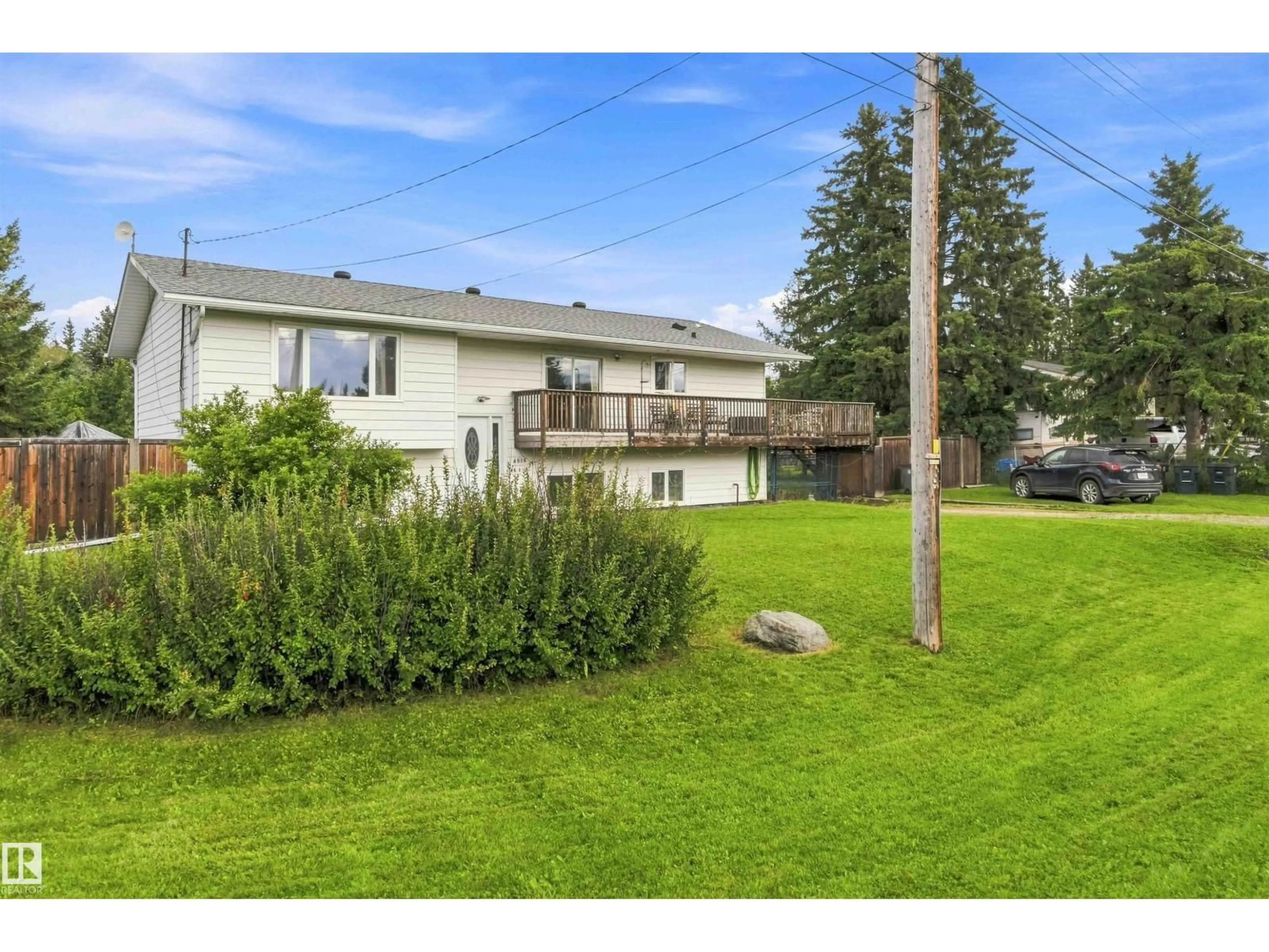 A pic from outside/outdoor area/front of a property/back of a property/a pic from drone, unknown for 4515 46A ST, Rural Lac Ste. Anne County Alberta T0E0E0