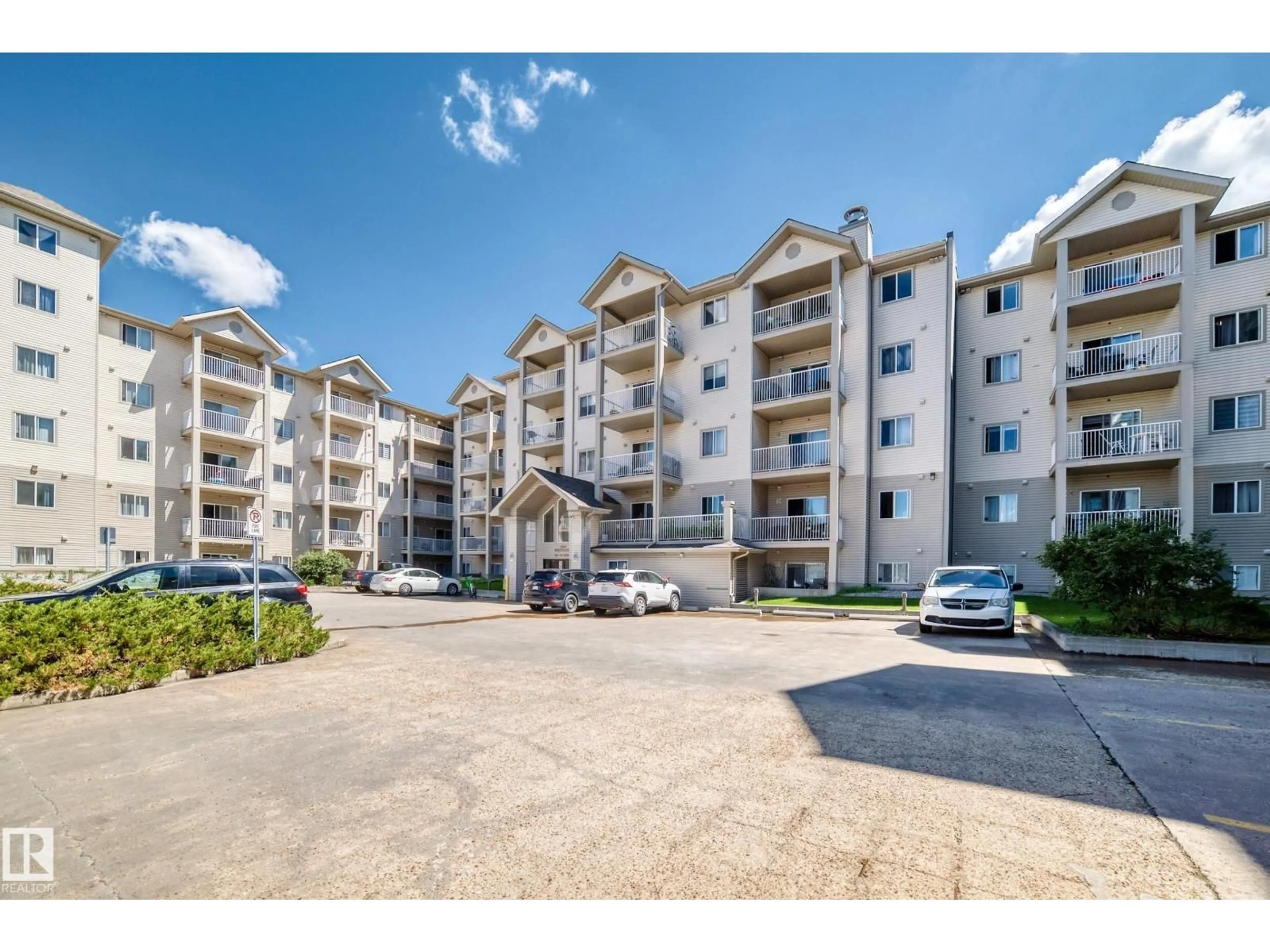 A pic from outside/outdoor area/front of a property/back of a property/a pic from drone, unknown for #524 - 7511 171 ST, Edmonton Alberta T5T6S7