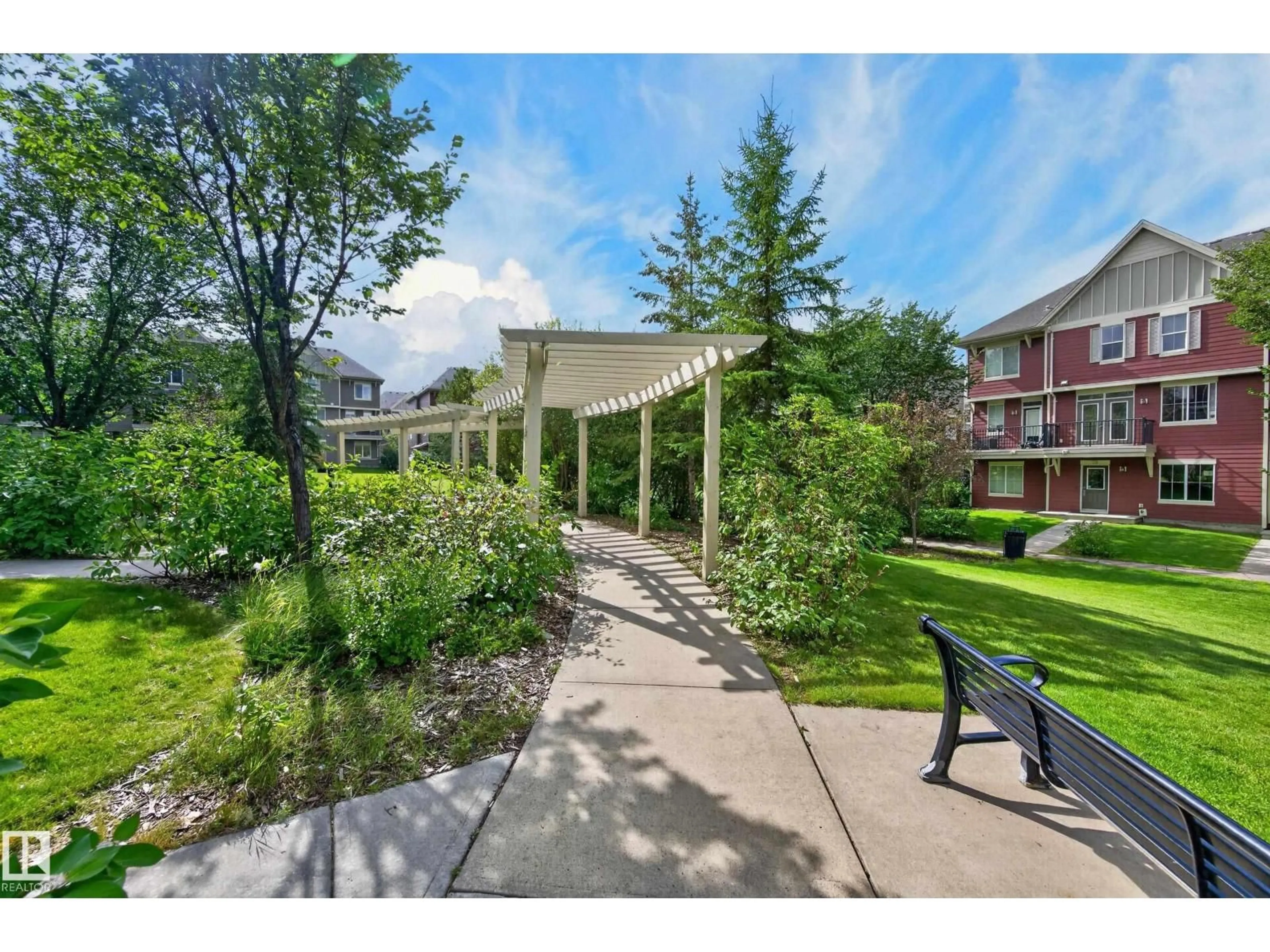 Patio, mountain view for 603 - 72 WATT BV, Edmonton Alberta T6X0P3