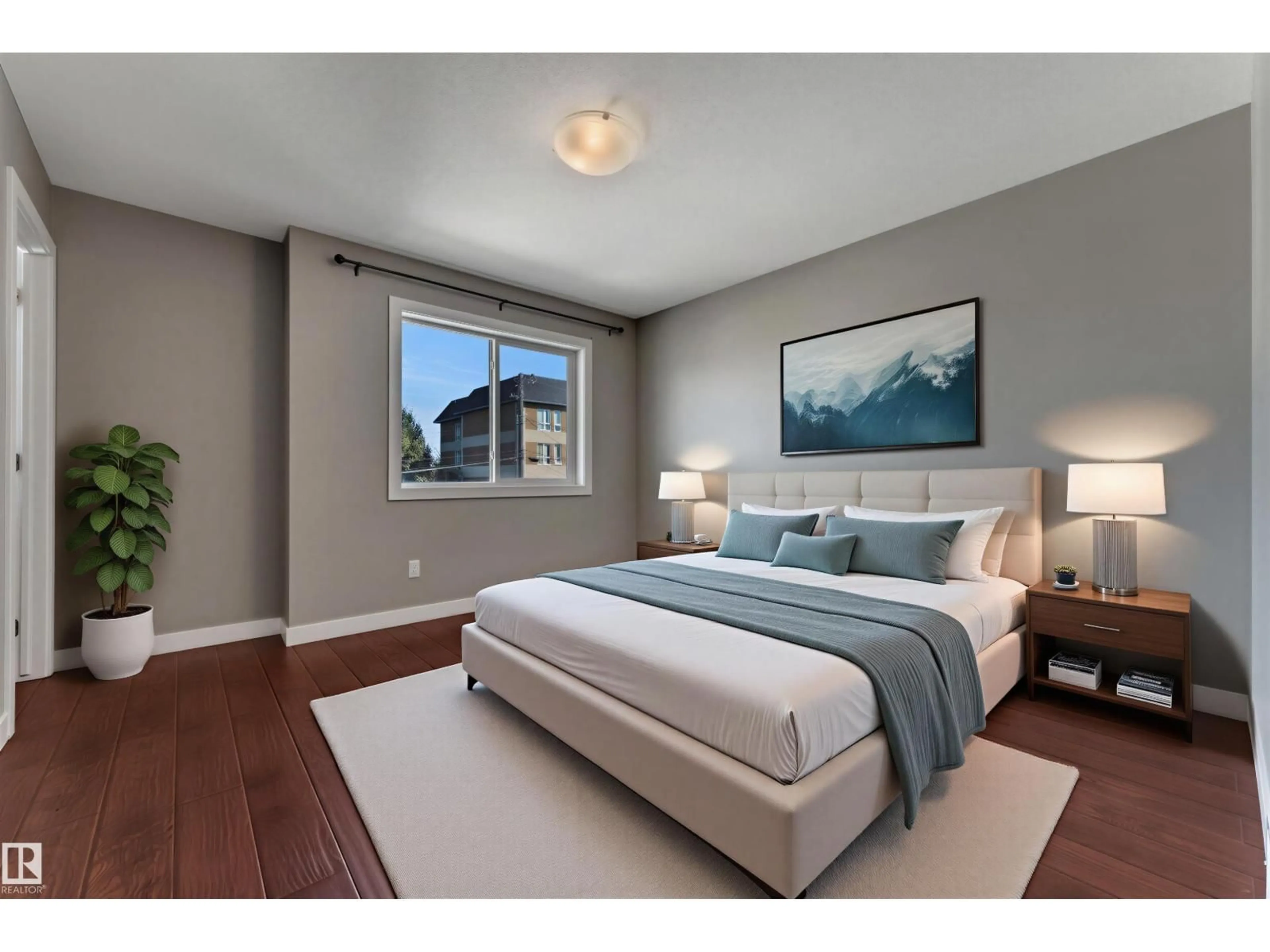 Bedroom with bed, unknown for 11421 82 ST, Edmonton Alberta T5B2V5