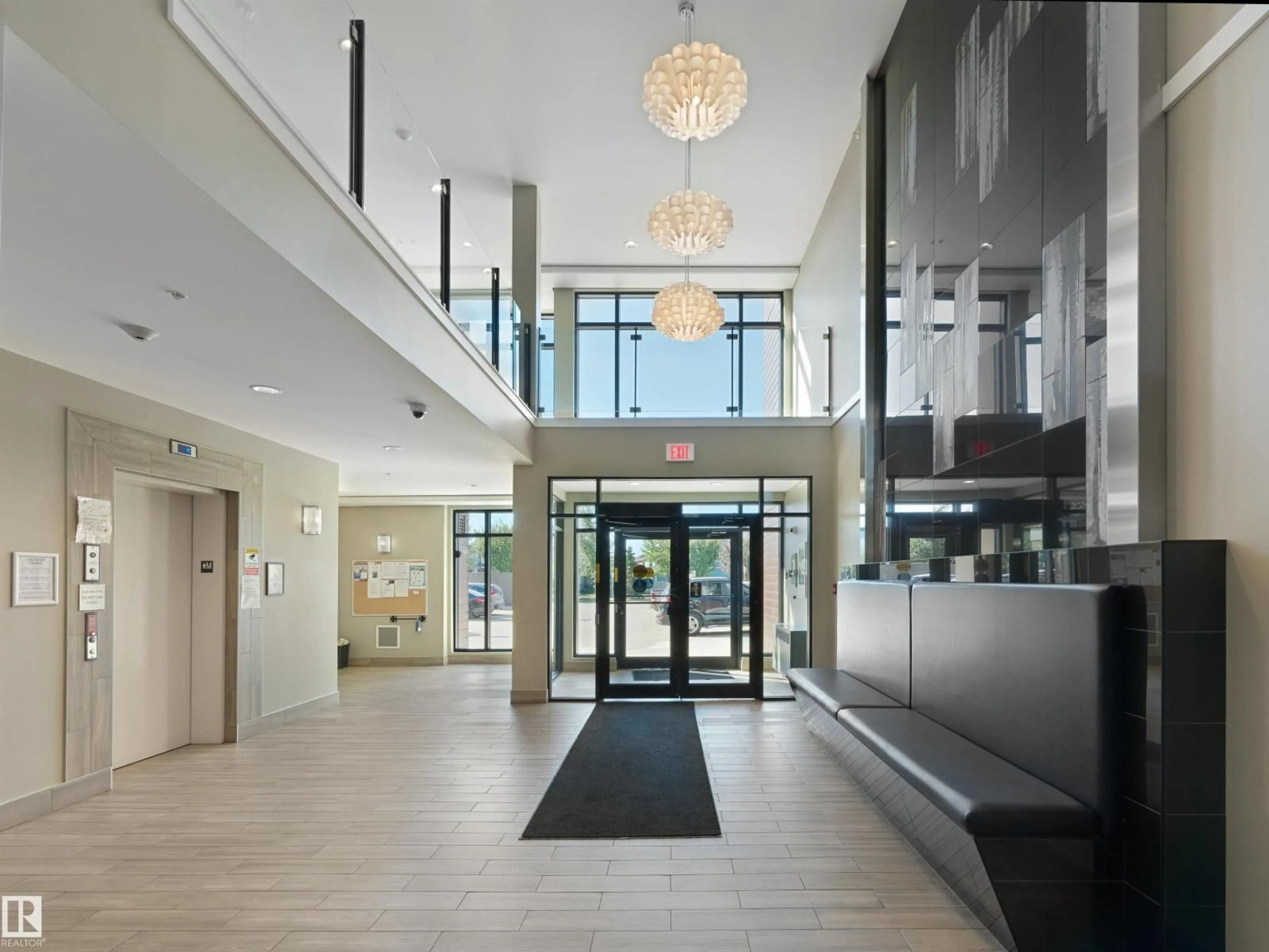 Indoor foyer for #229 - 1008 ROSENTHAL BV, Edmonton Alberta T5T7J4