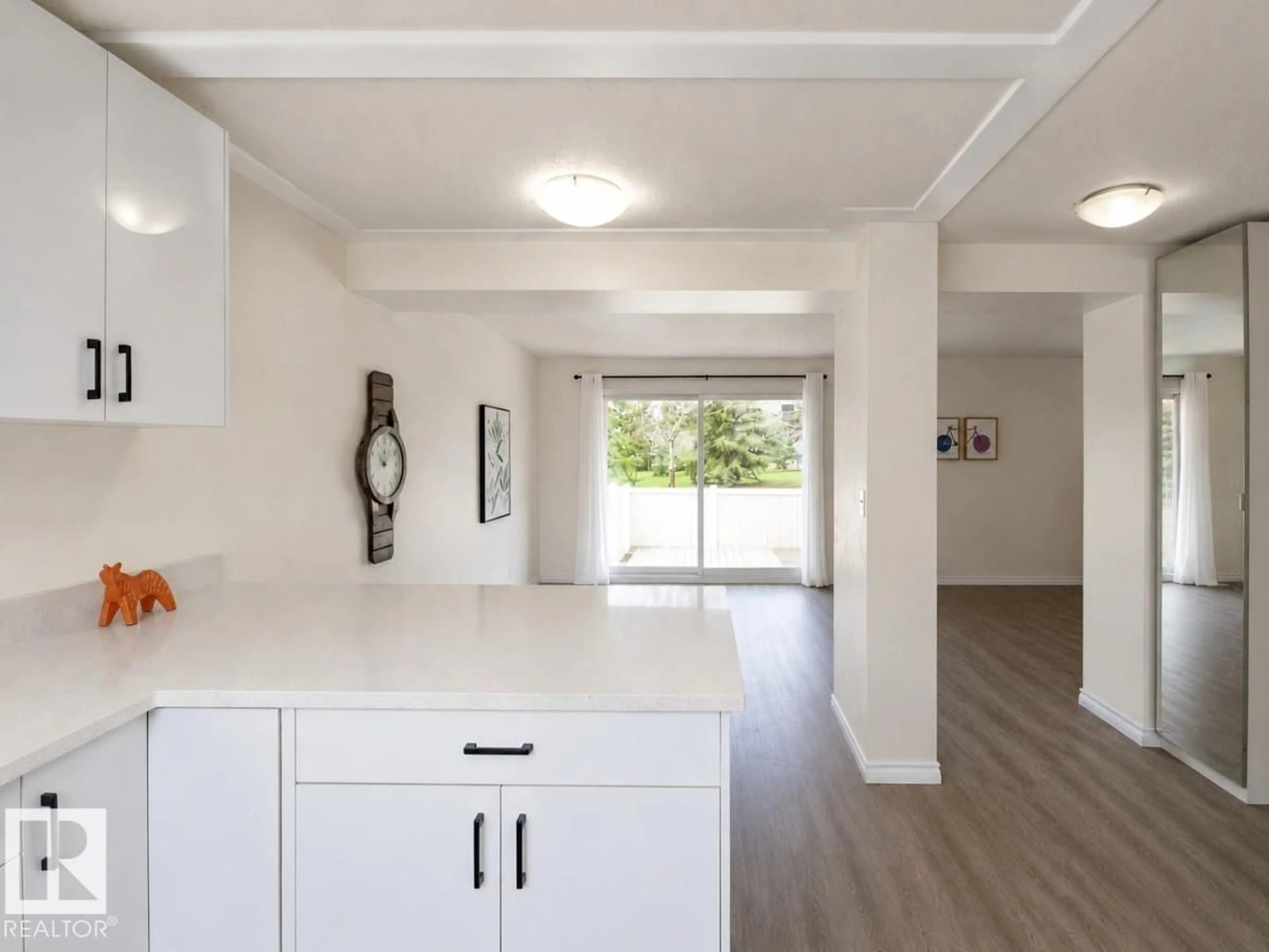 Open concept kitchen, unknown for 14458 56 ST, Edmonton Alberta T5A3R1