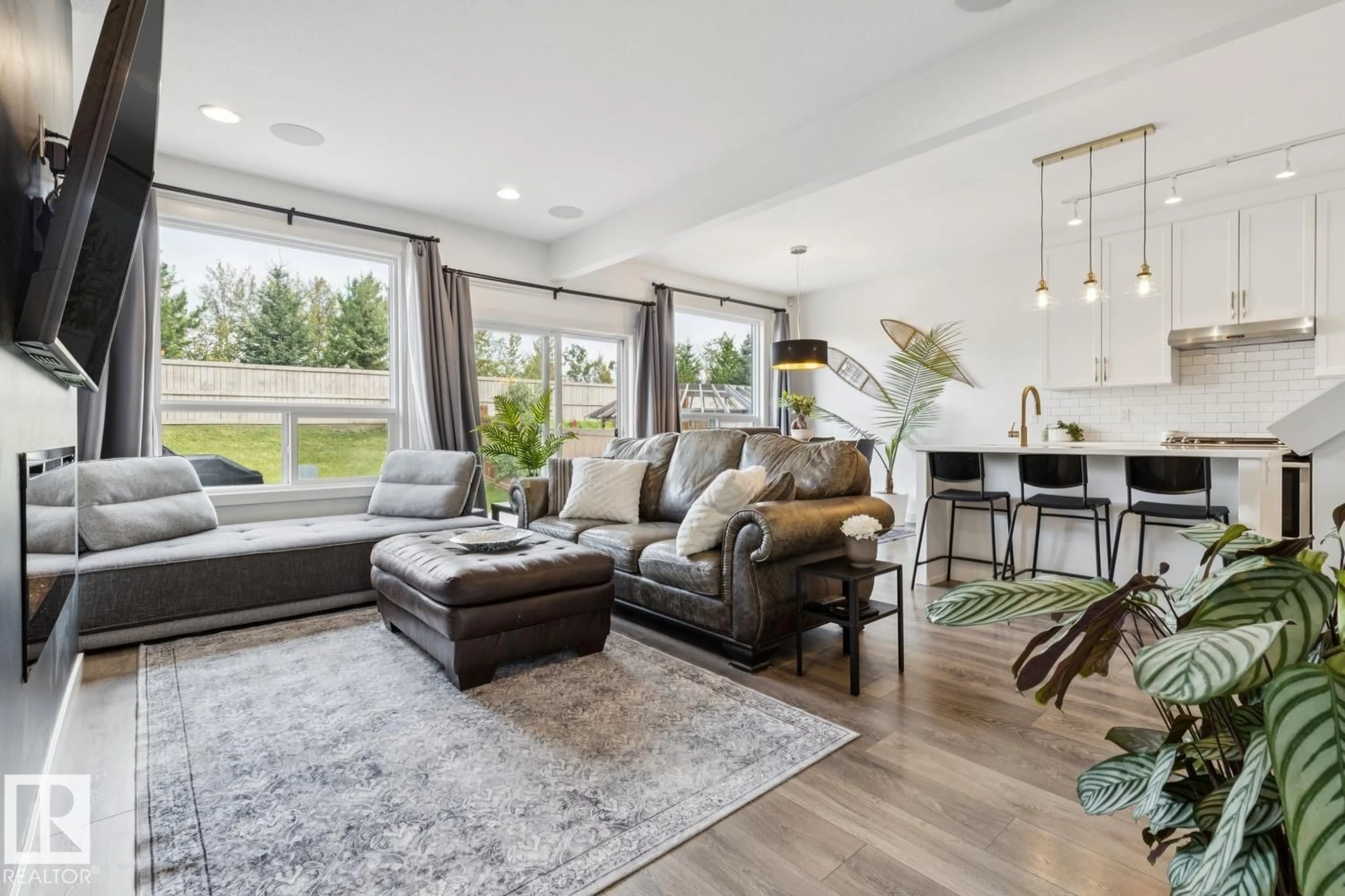 Living room with furniture, unknown for 22434 99A AV, Edmonton Alberta T5T7C3