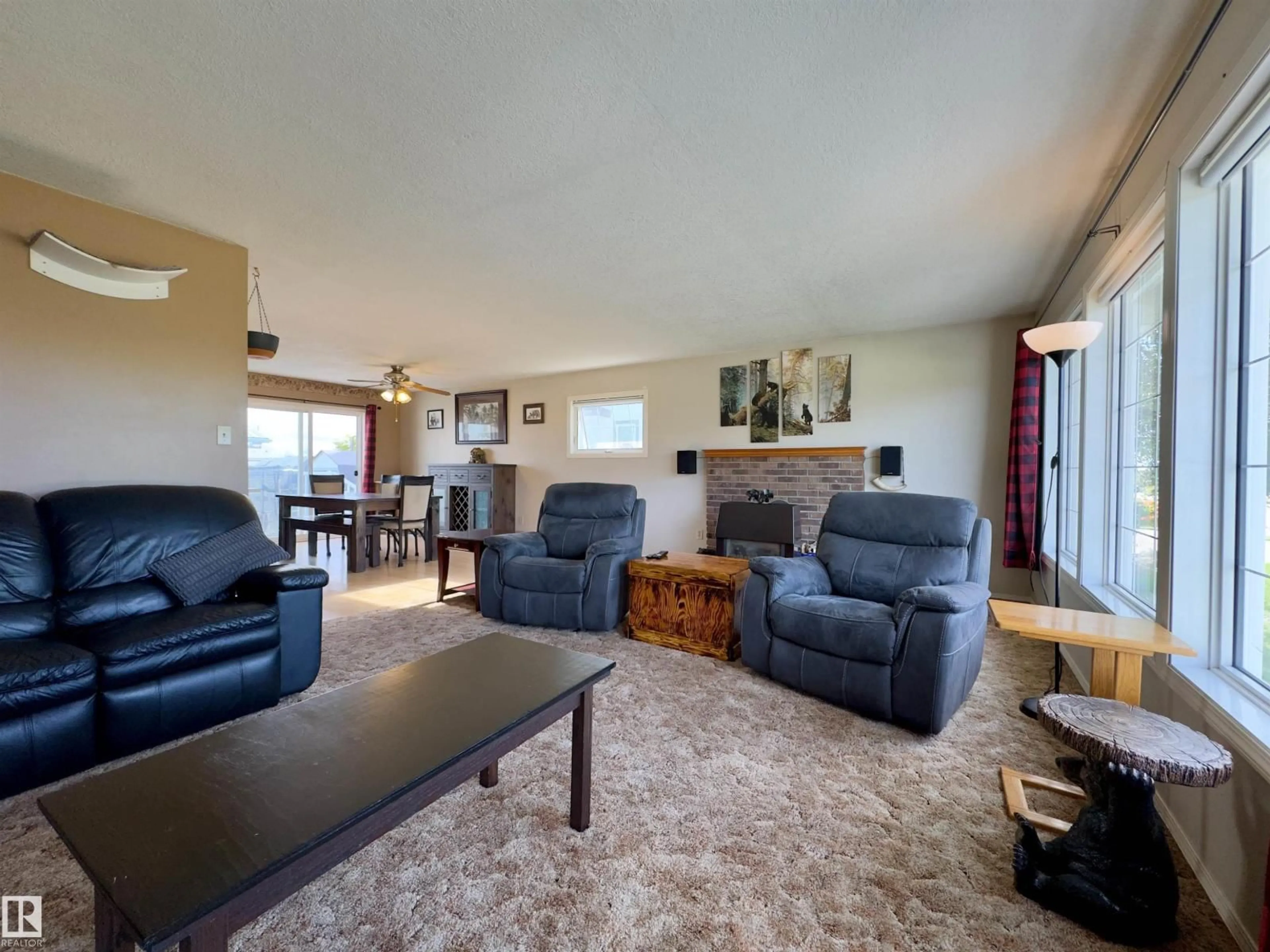Living room with furniture, unknown for 4844 47 AV, Chipman Alberta T0B0W0
